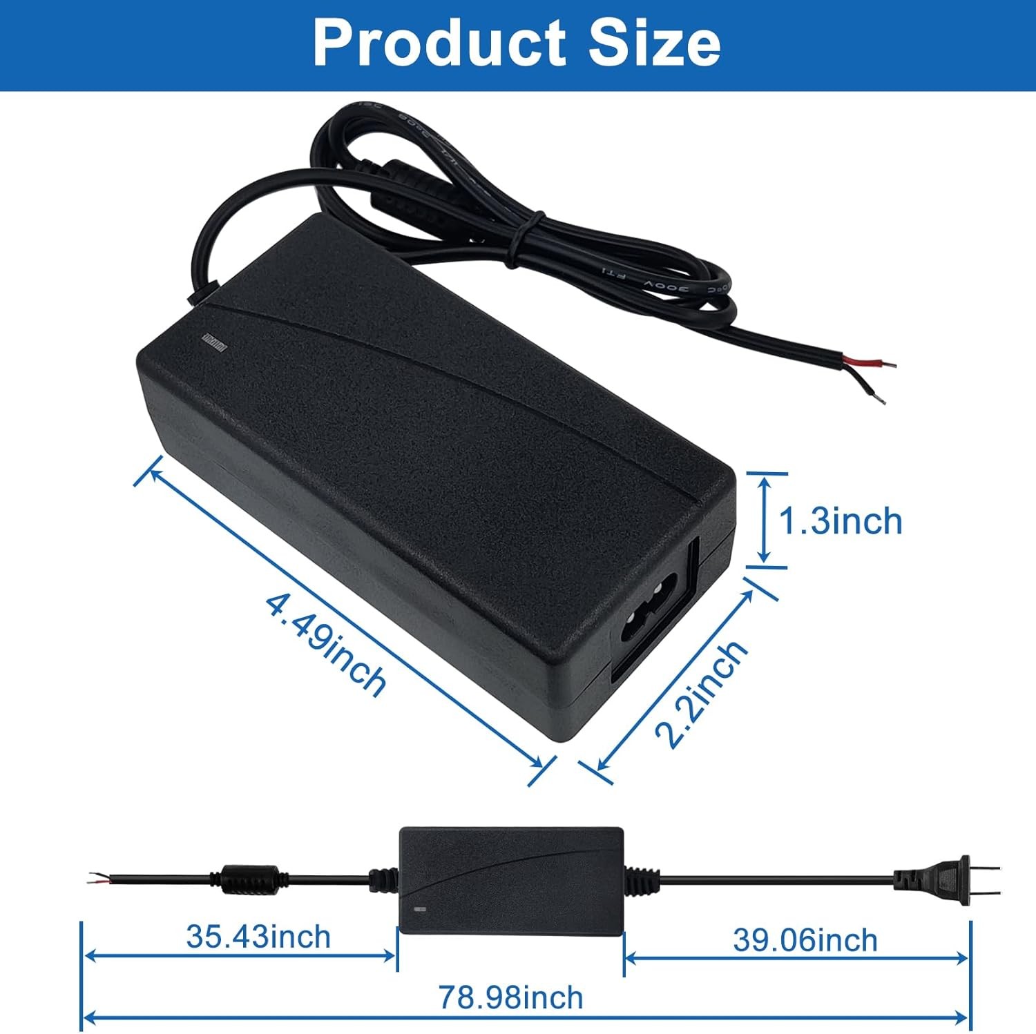 DC 12V Electric Linear Actuator Cylinder Lift 3000N 675lbs Stroke 2″~40″ Fast