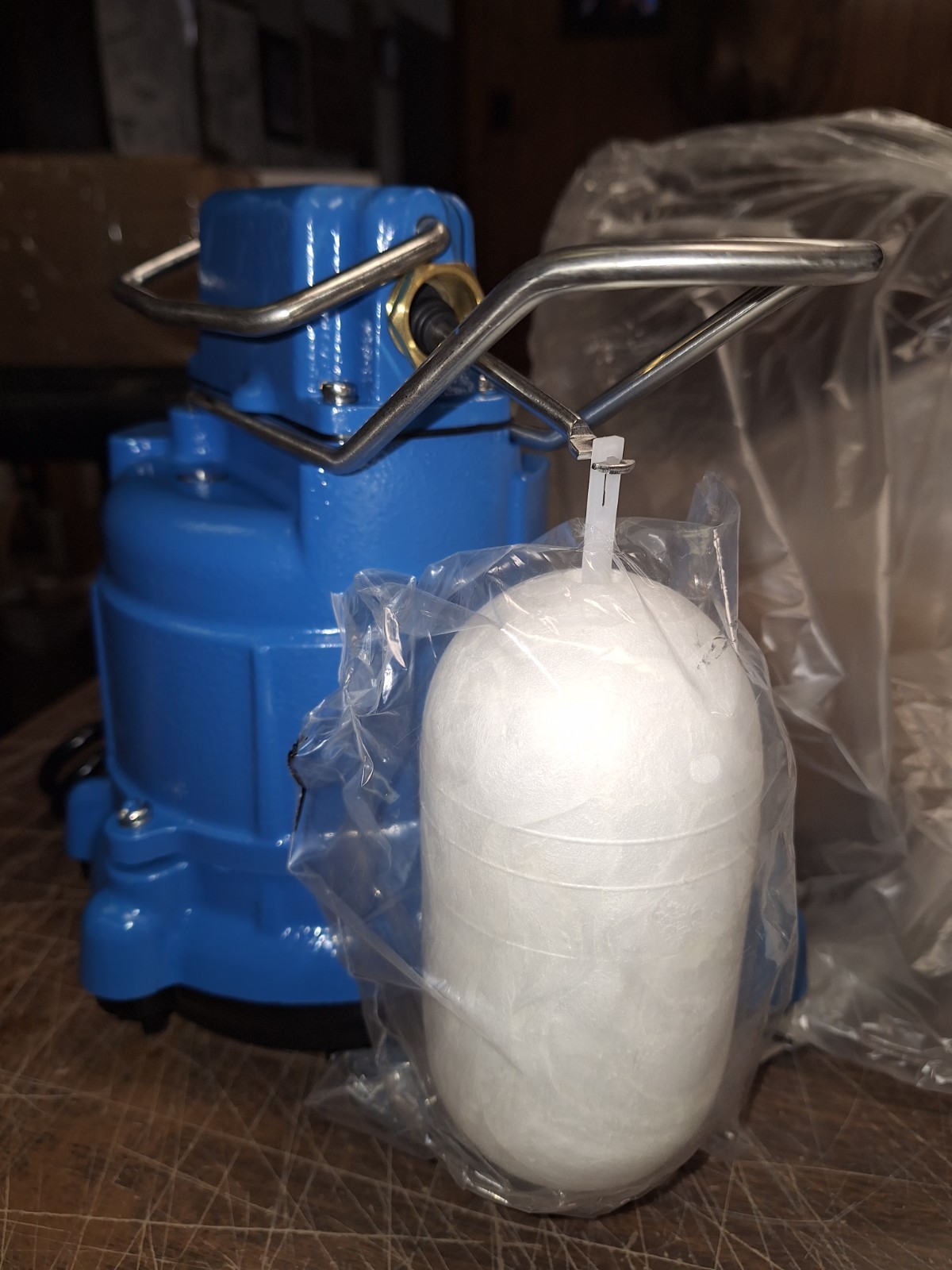 Goulds GSP0311 1/3HP Submersible Sump Pump 1/60-115v with float switch