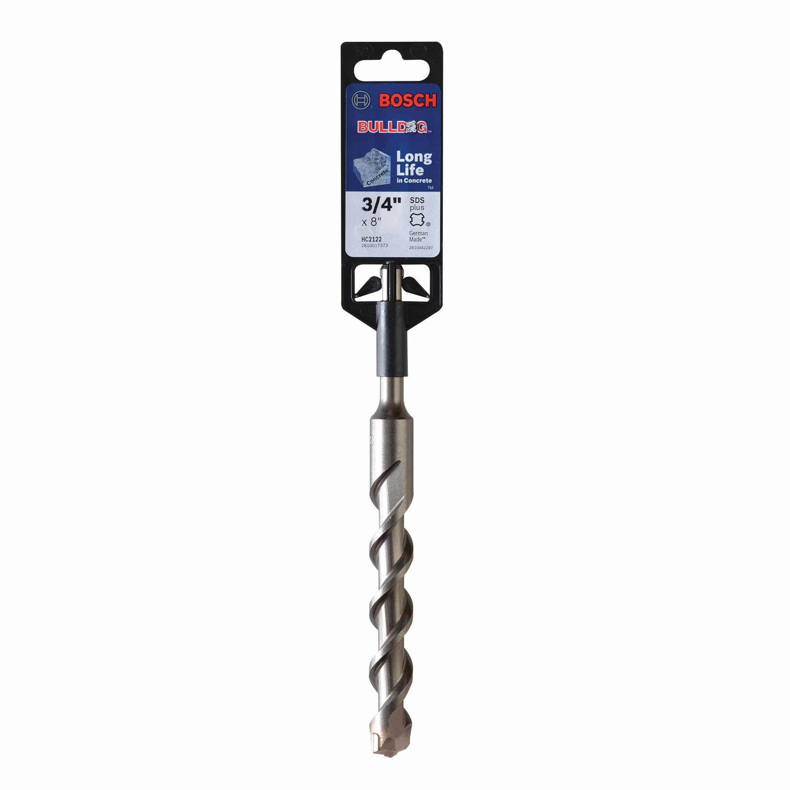 BOSCH HC2122 3/4 in. x 6 in. x 8 in. Bulldog SDS-Plus Rotary Hammer Bit