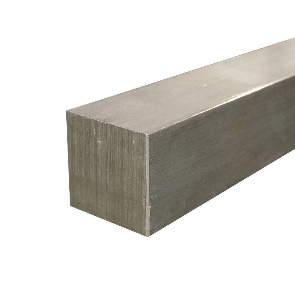1-1/2″ x 1-1/2″ x 18″, 303 Stainless Steel Square Bar, Cold Finished