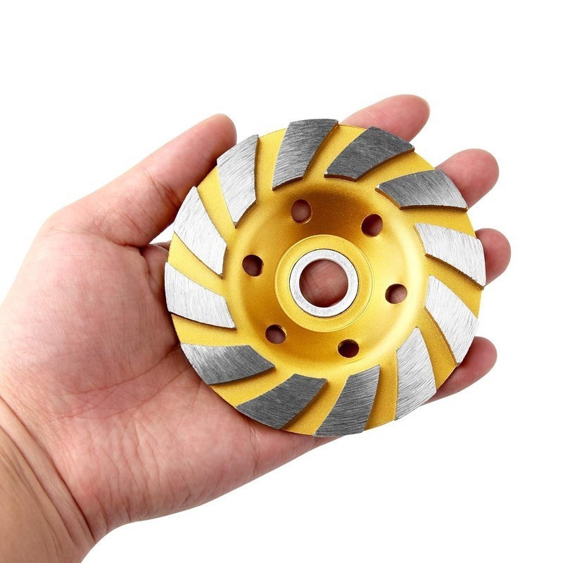 2Pcs 4/inch Diamond Segment Grinding Wheel Disc Grinder Cup Concrete Stone Cut✔️