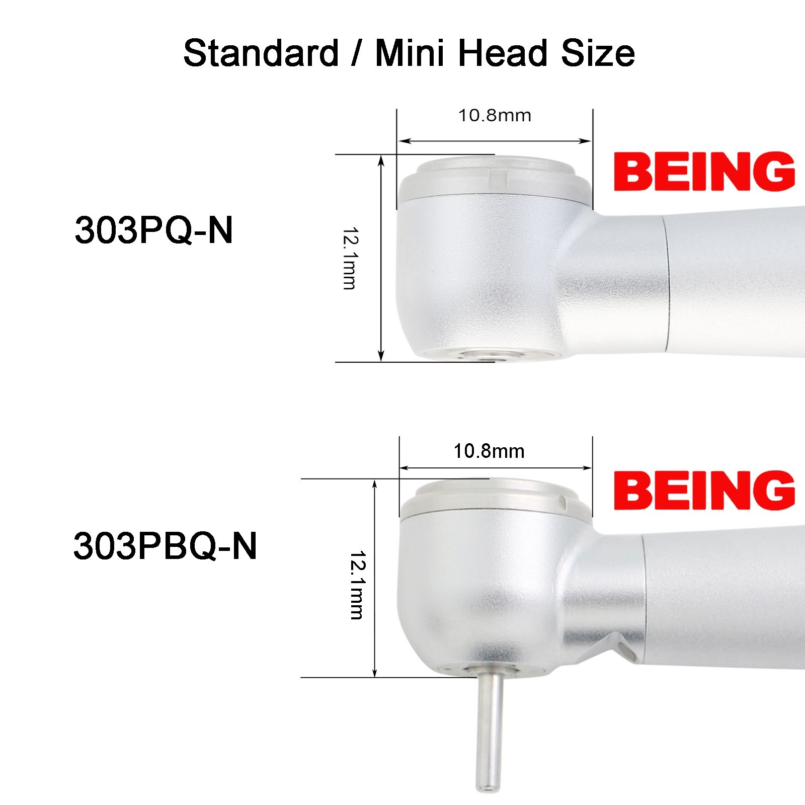 BEING High Speed Handpiece Turbine Dental Fiber Optic NSK Phatelus LED Coupler