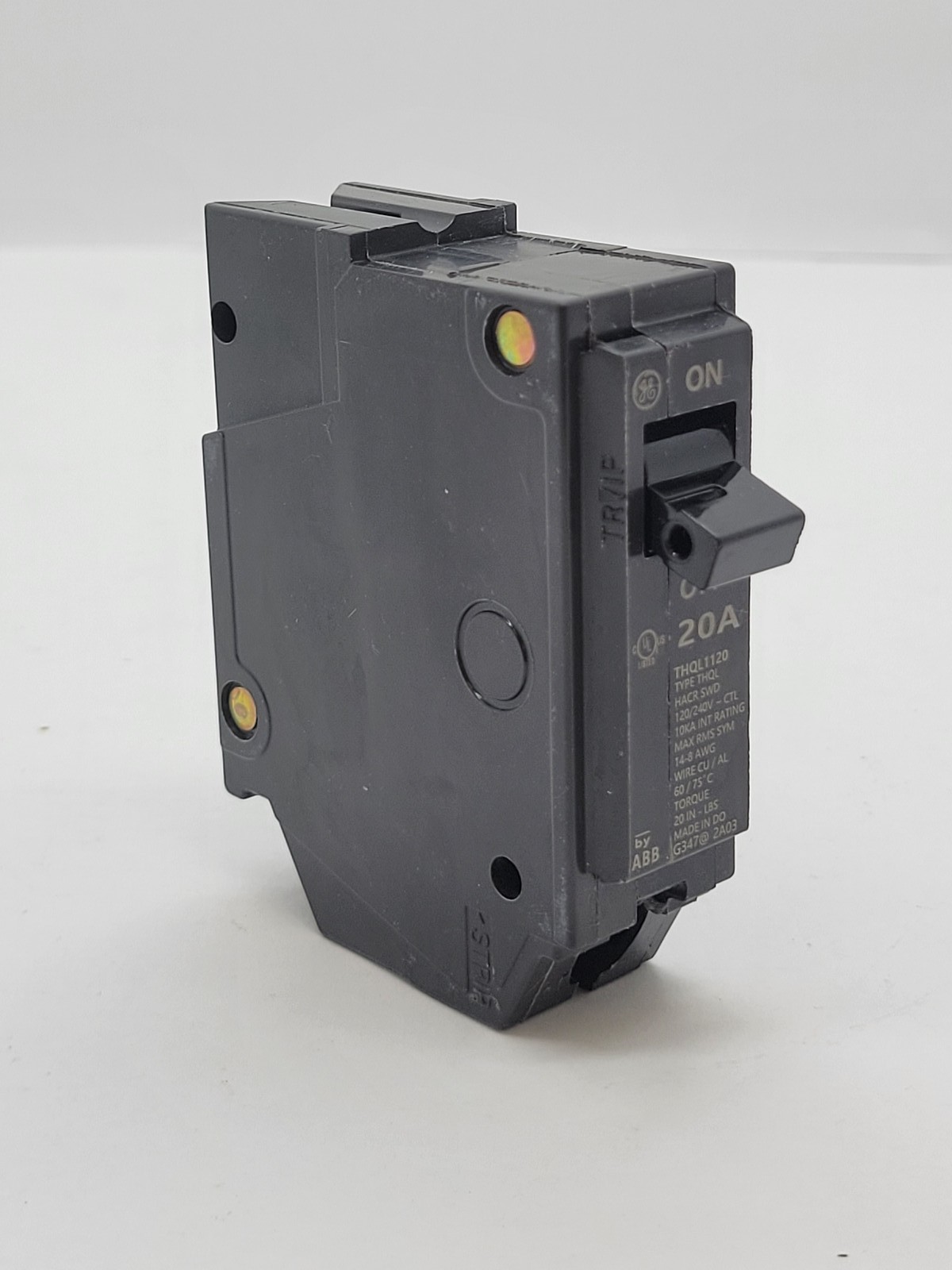 10PC General Electric THQL1120 Plug-In Circuit Breaker 20A 1P 120/240V THQL