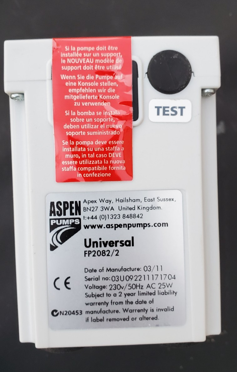 Aspen FP2082/2 Universal Peristaltic Pump