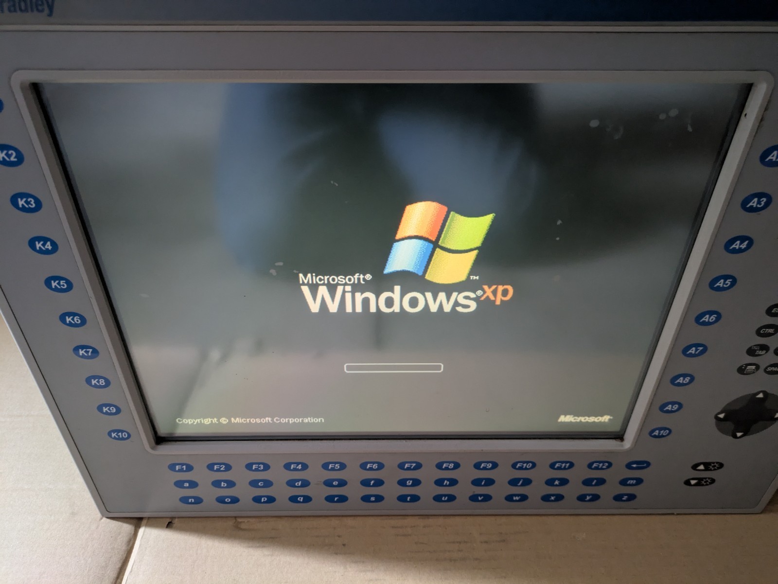 ALLEN BRADLEY VersaView 1500w 6180W-15BPXPH Works Please Read!! Windows XP