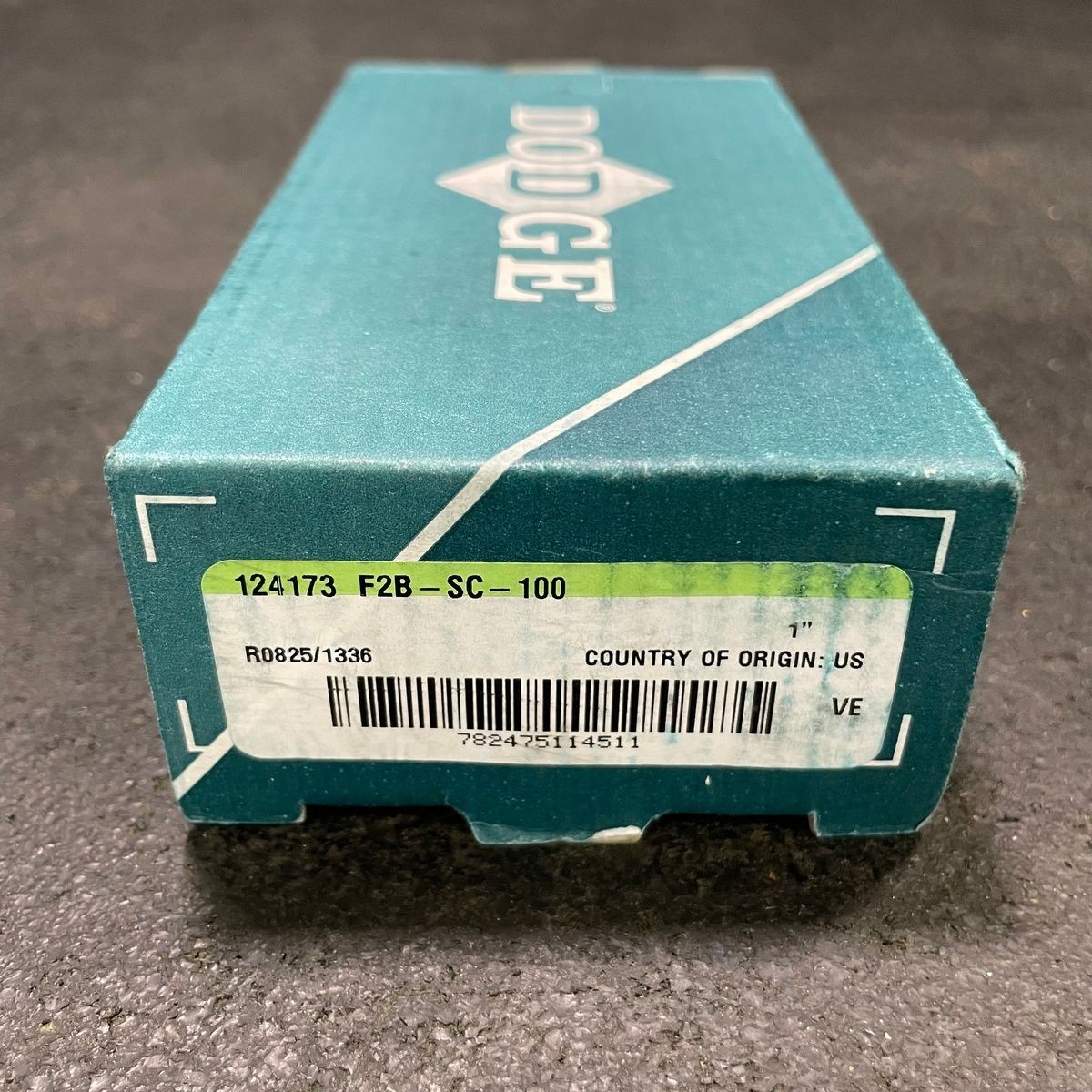 DODGE F2B-SC-100 SC Series Normal-Duty 2-Bolt Cast Iron Flange Unit Bearing