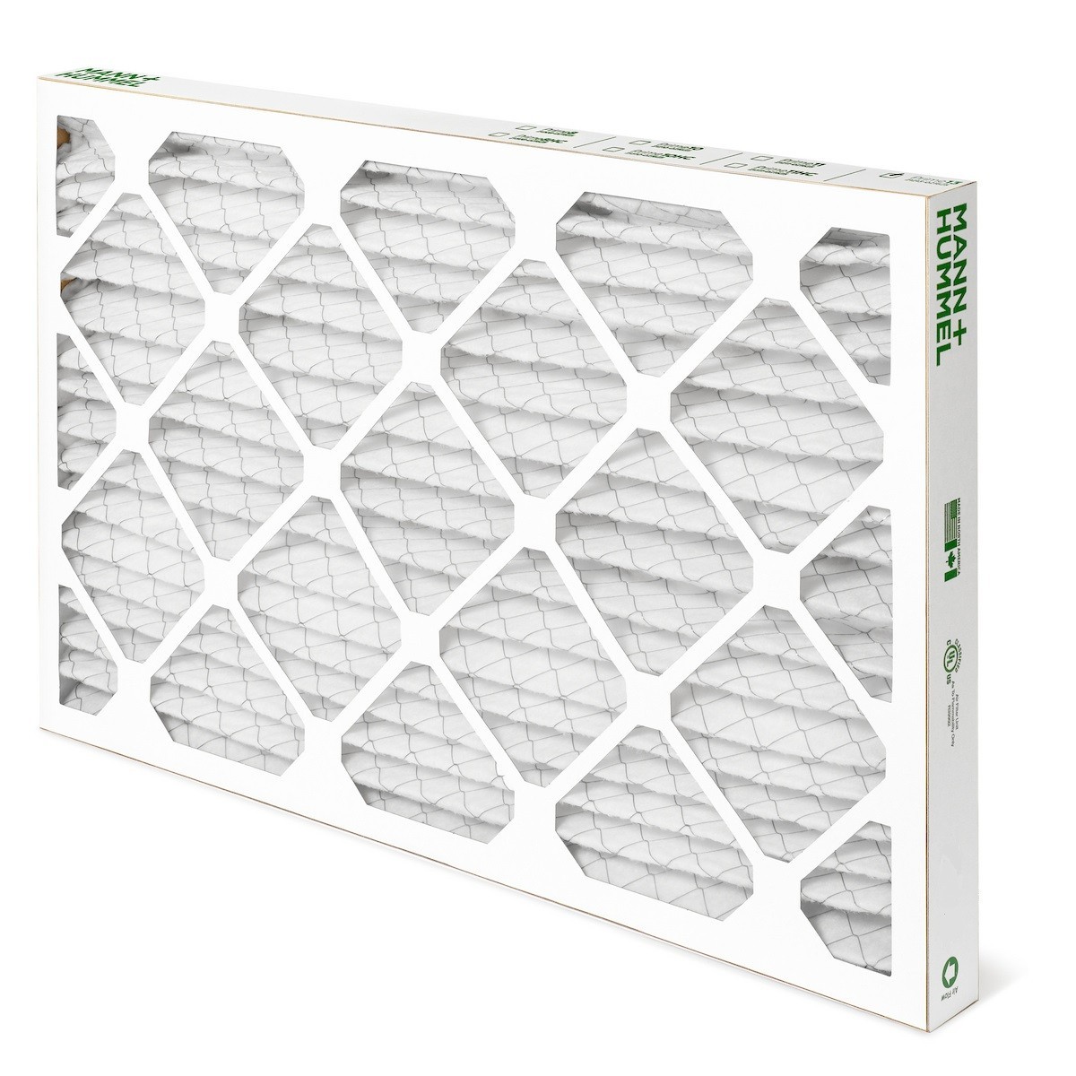 16x20x2 MERV 8 Pleated AC Furnace Air Filters. 4 Pack