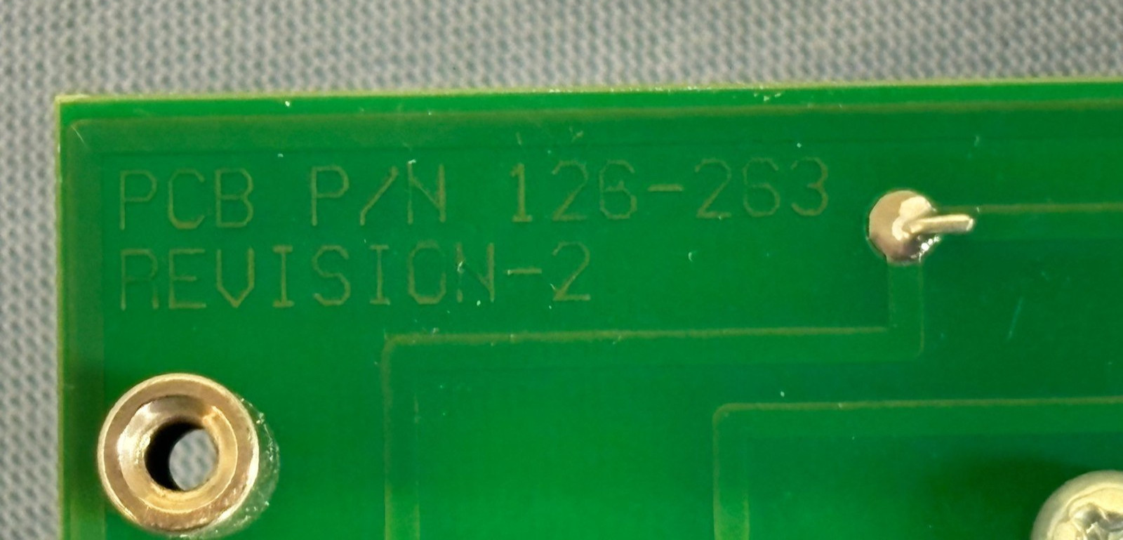 GOW-MAC Instrument Grounded Curren Supply Assembly PCB Board 123-191, 126-263