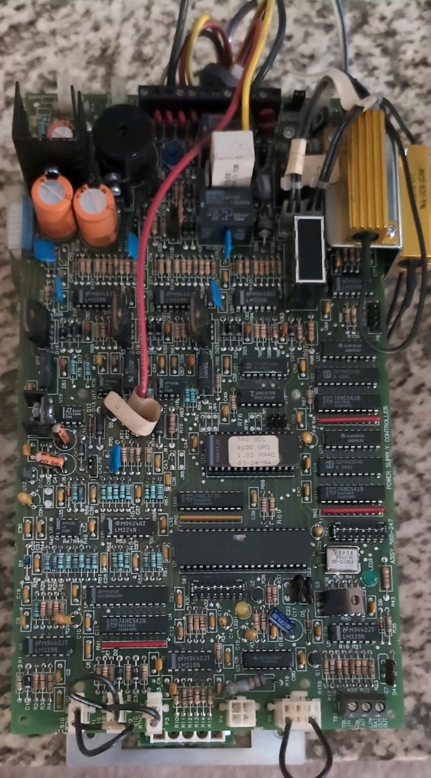 SIMPLEX GOLDWING POWER SUPPLY Component 565-247 & 636-341, 8740-802 740-802