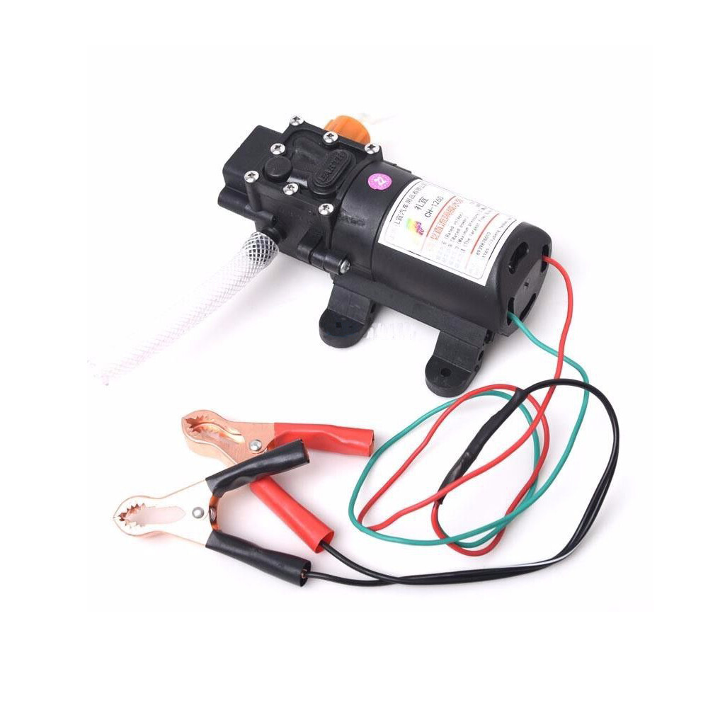 DC 12V Marine Auto Transfer Pump Oil Extractor Oil Change Pump 0.8MPA 5L/Min TOP