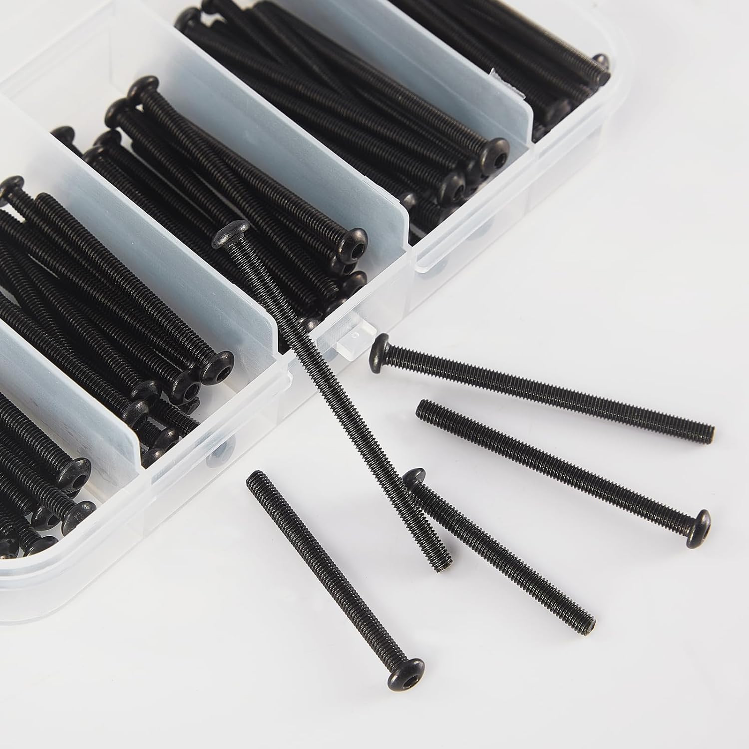 M3 X 20Mm 25Mm 30Mm 35Mm 40Mm Button Head Socket Cap Screws Bolts, 10.9 Grade Al