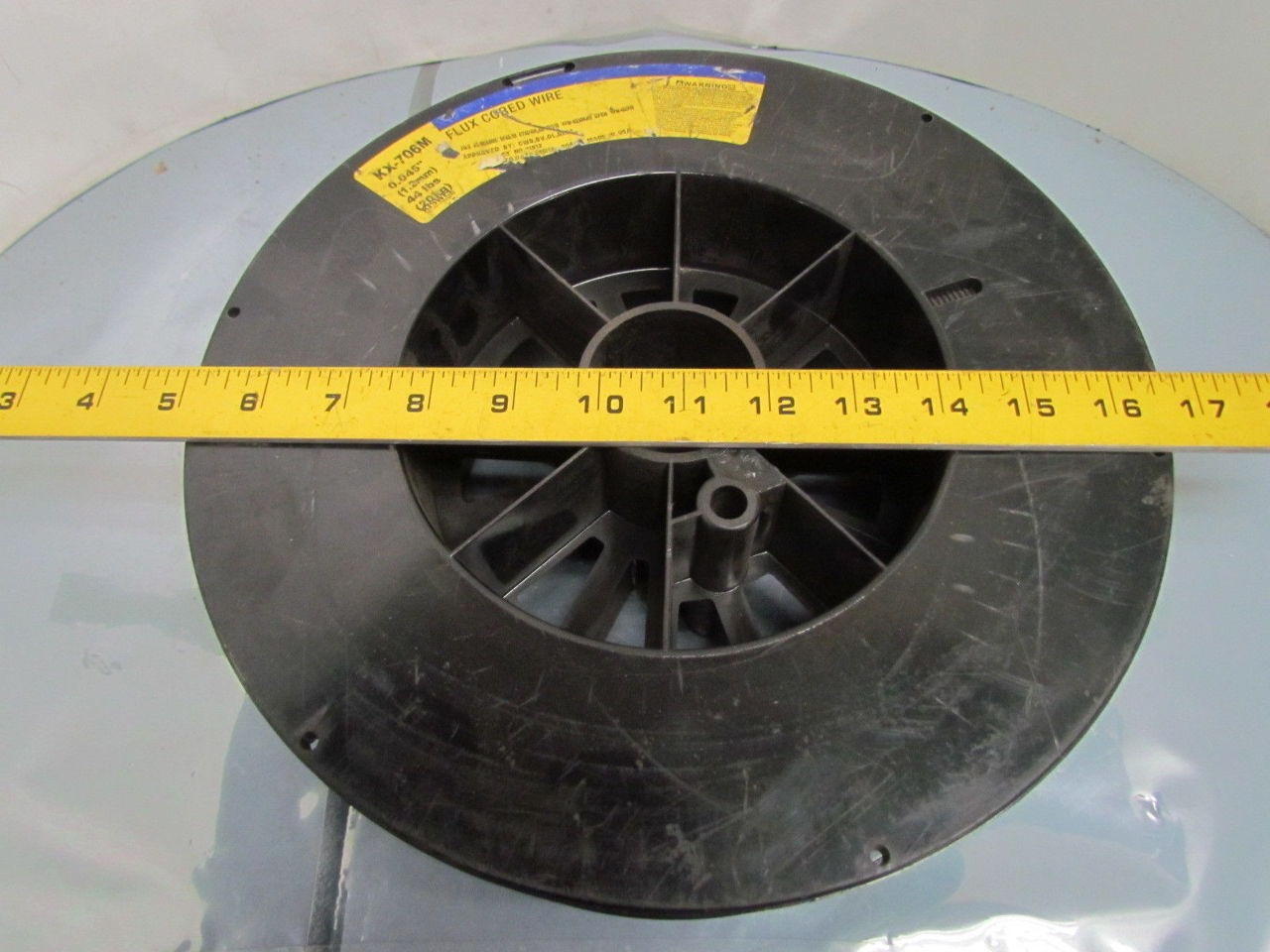 Kiswel KX-706M Mild Steel Flux Cored Welding Wire 0.045″ 30Lbs AWS A5.18 E70C-6M
