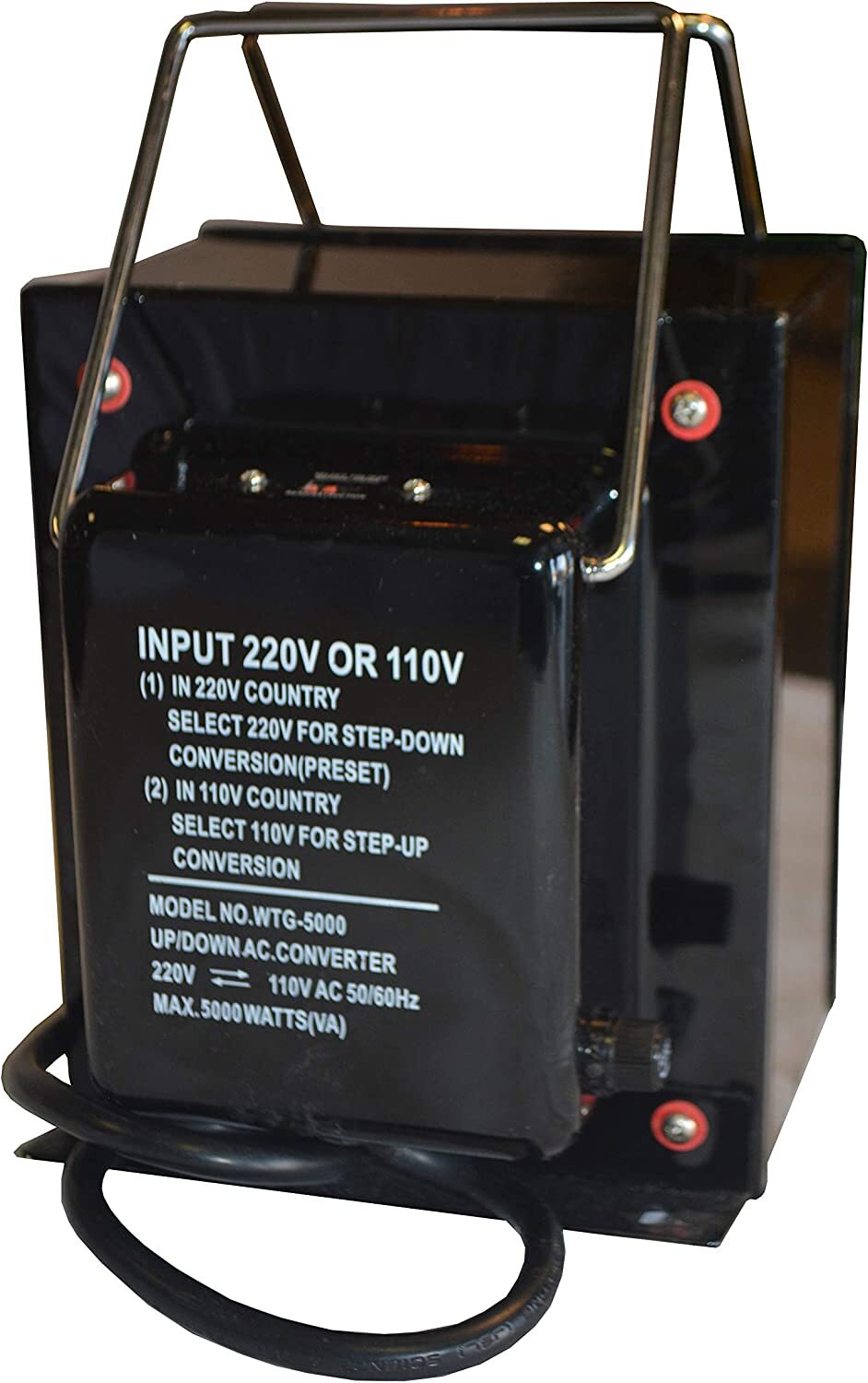 2000 Watt Voltage Converter Transformer Step Up Step Down – 110/120 – 220/240