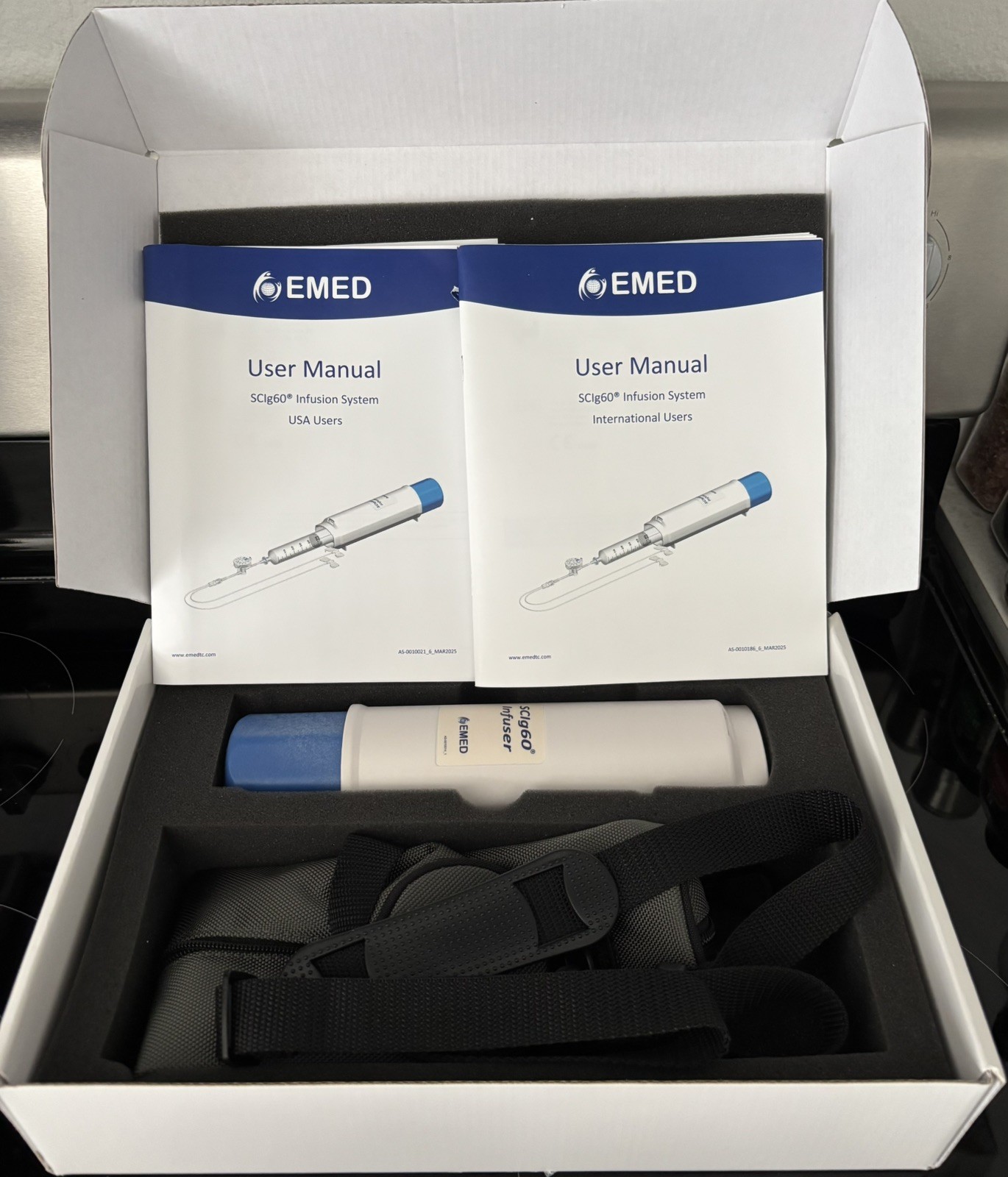 EMED Technologies 2025-12-31 SCIg60 Infuser Syringe Pump FP-0010002