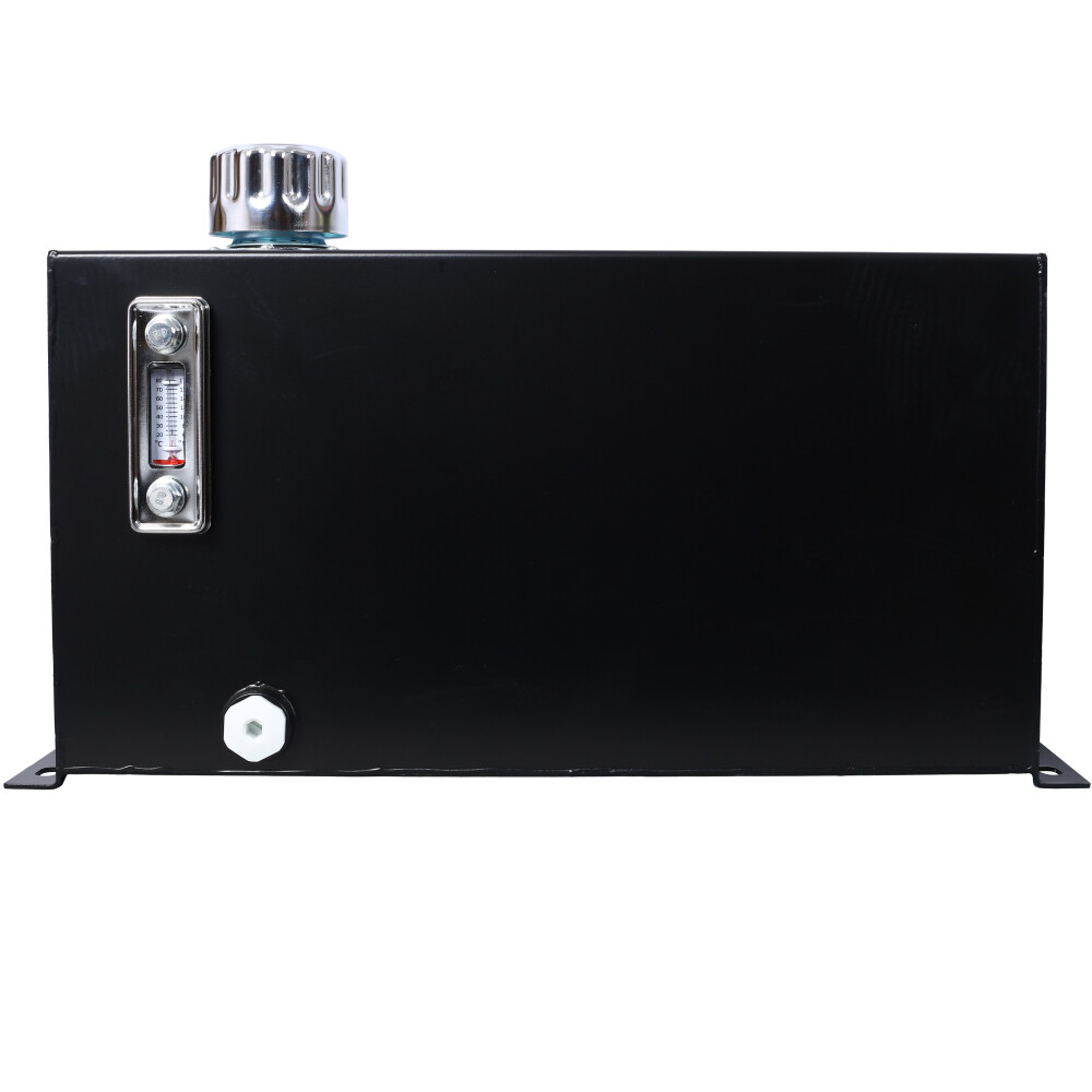 5 Gallon 14 Gauge Steel Hydraulic Fluid Reservoir Tank with Inlet 1-1/2″ FNPT
