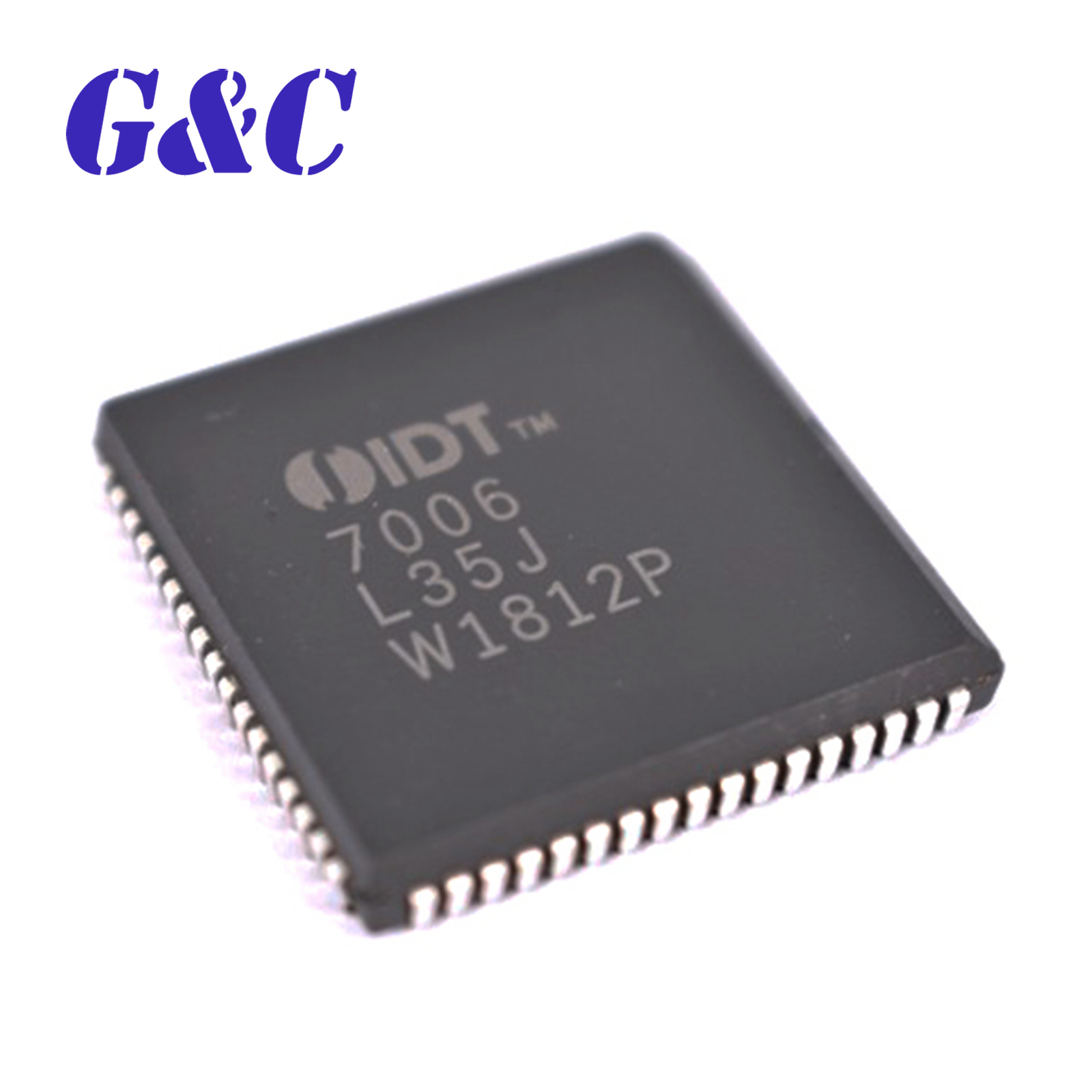 5PCS IDT7006L35J PLCC-68 HIGH-SPEED 16K x 8 DUAL-PORT STATIC RAM IC