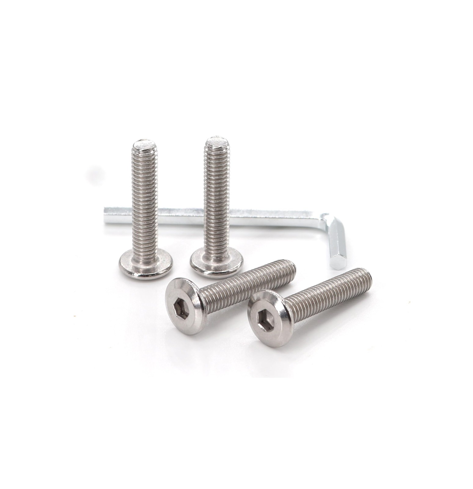 binifiMux 10pcs M6 x 30mm Rivet Countersunk Socket Cap Bolts Screws Connectin…