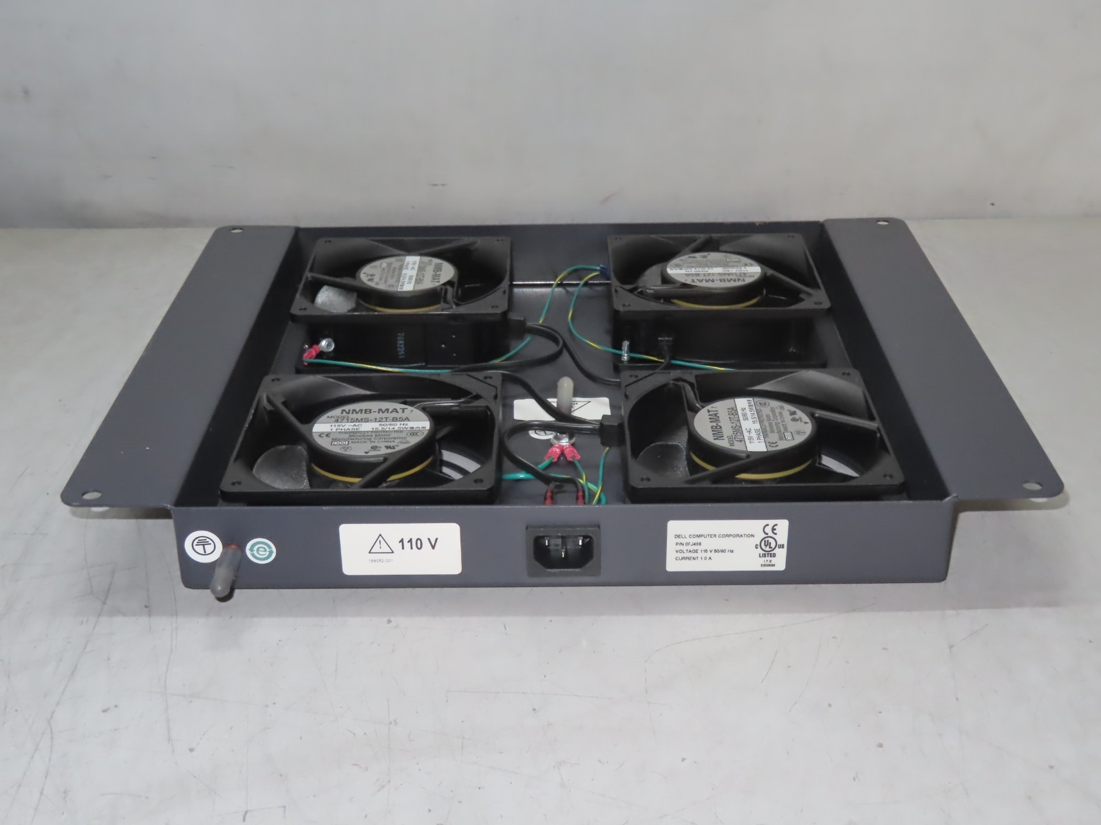 Dell PowerEdge 4210 110V 50/60Hz Optional Server Rack Fan Assembly FJ468 0FJ468
