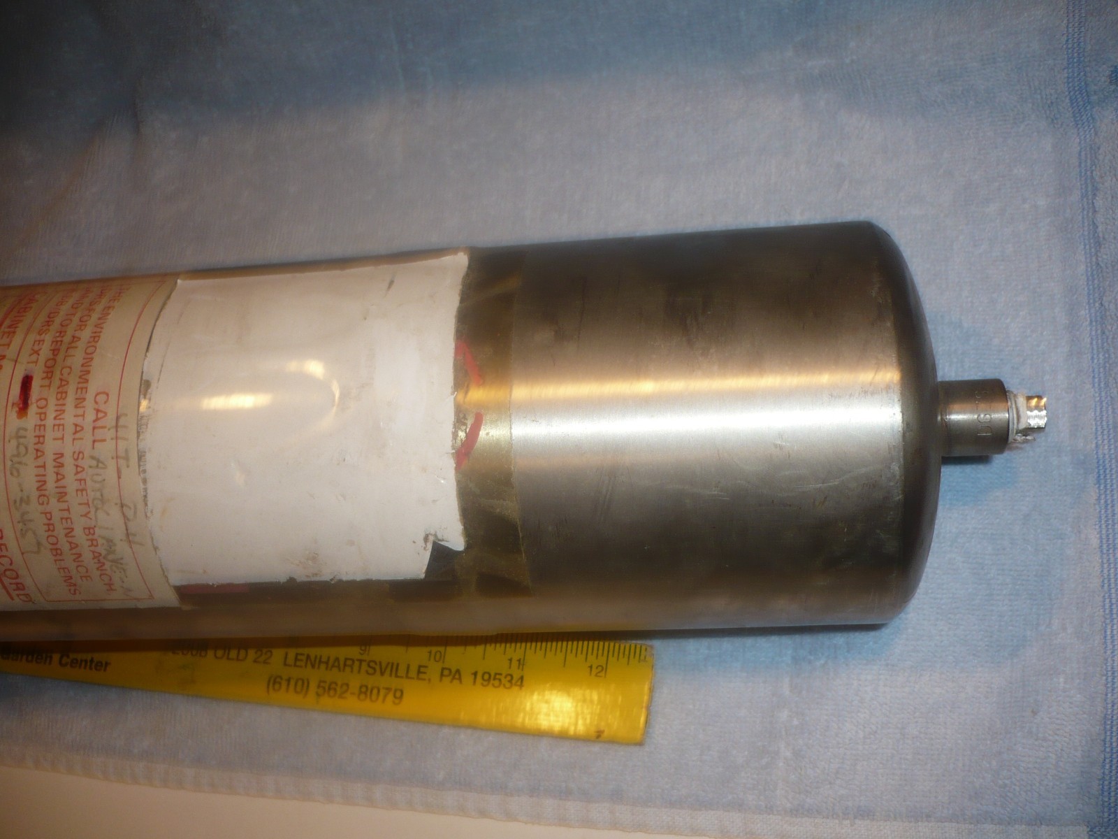 used PALL Filter Housing With Element part number SDL-1G16 max 150 psi at 250F