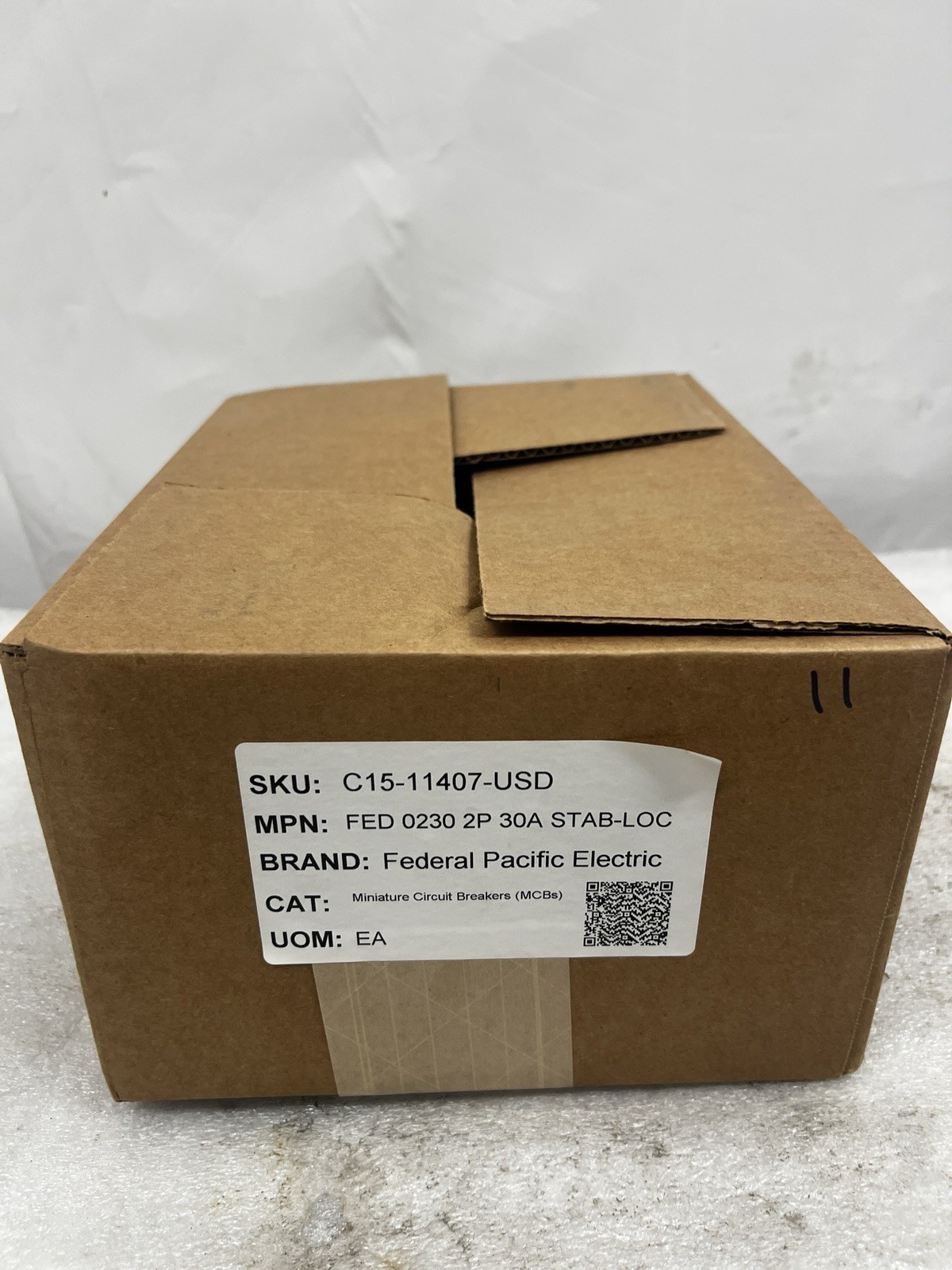 Federal Pacific Electric FED 0230 2P 30A STAB-LOC Miniature Circuit Breaker