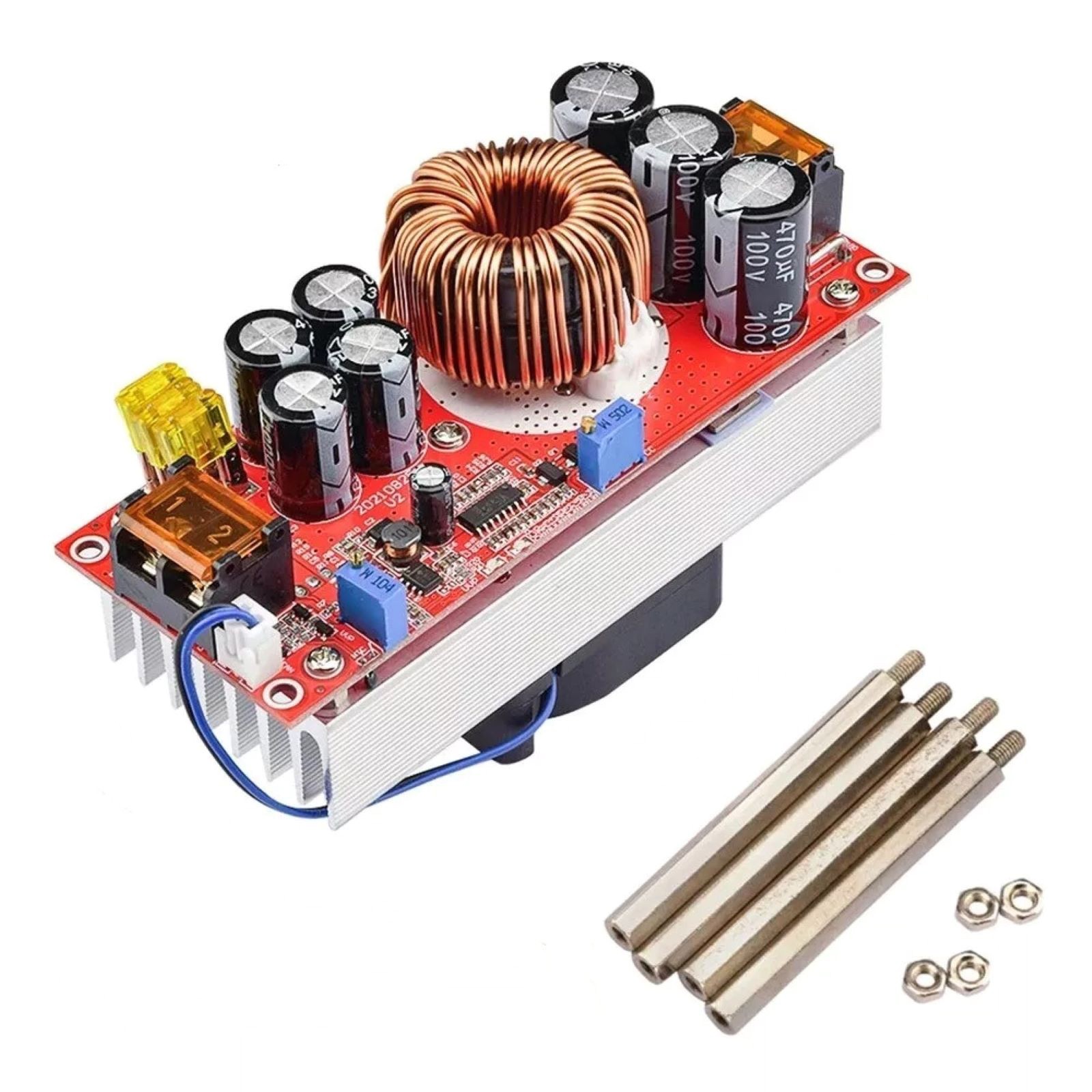 1800W 40A DC-DC Boost Converter Step Up Power Supply Module 10-60V to 12-90V