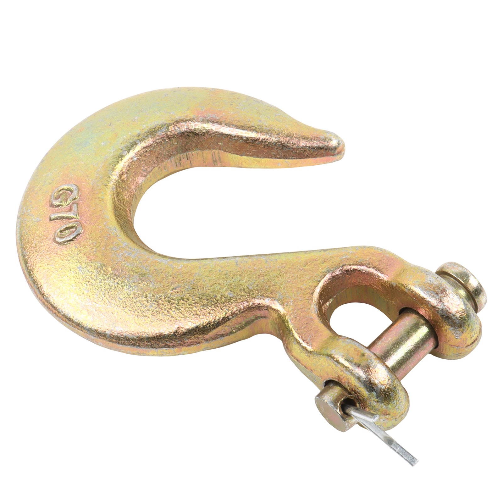 10 Pack 3/8 Inch Clevis Slip Hooks – 6600 LBS Working Load G70 Tow Chain Hooks
