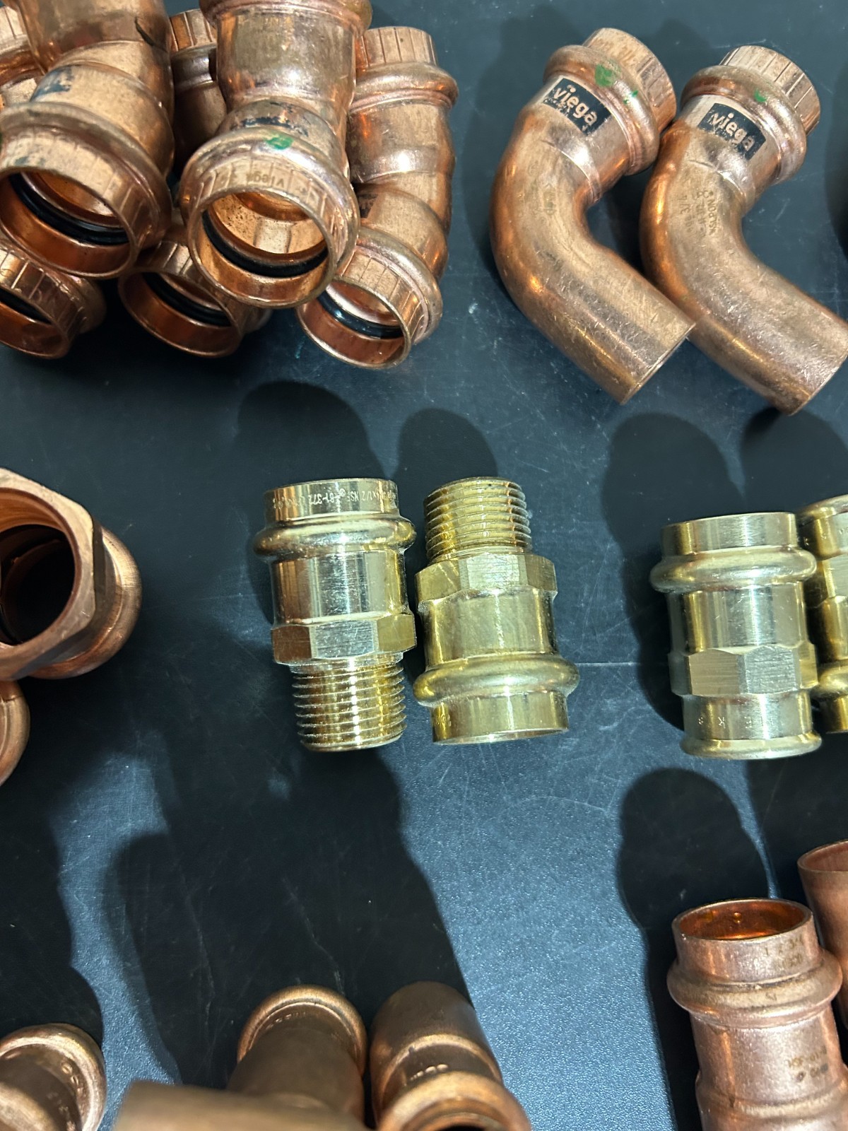 PROPRESS NIBCO VIEGA COPPER PRO PRESS FITTINGS 3/4″ NIB. MADE IN USA QTY 71