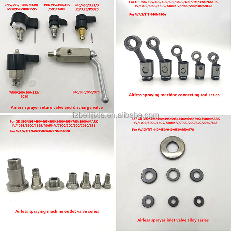 Factory direct sale Korea Pneumatic Airless Spray Pump 63:1 Cylinder Liner