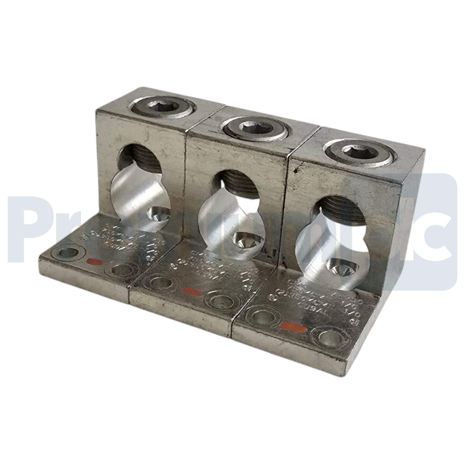 (3) CMC LA-750 Aluminum Mechanical Lugs CU9AL 750Kcmil-1/0 /(2)350Kcmil-1/0 AWG