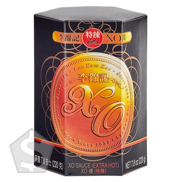 Lee Kum Kee Seafood XO Sauce Extra Hot 7.8 oz. – 12/Case
