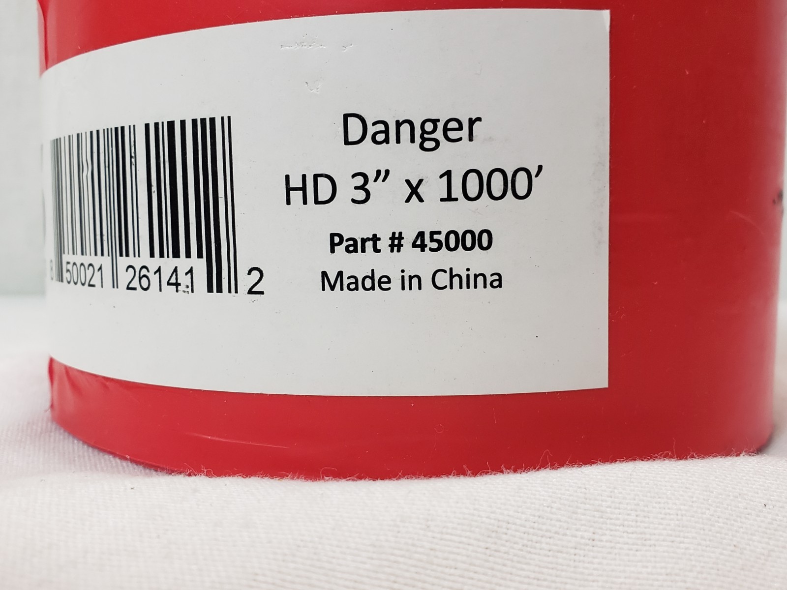 PS Direct Products Heavy Duty Danger Tape – 3 inch x 1000 Feet