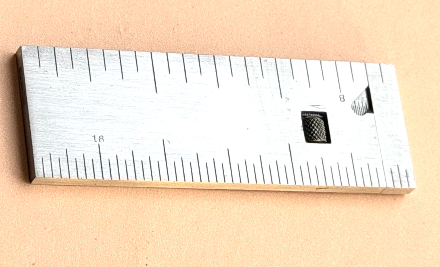 Rare Brown & Sharpe Mfg. Co. No.391 3-Inch Steel Pocket Caliper Rule. USA Made!