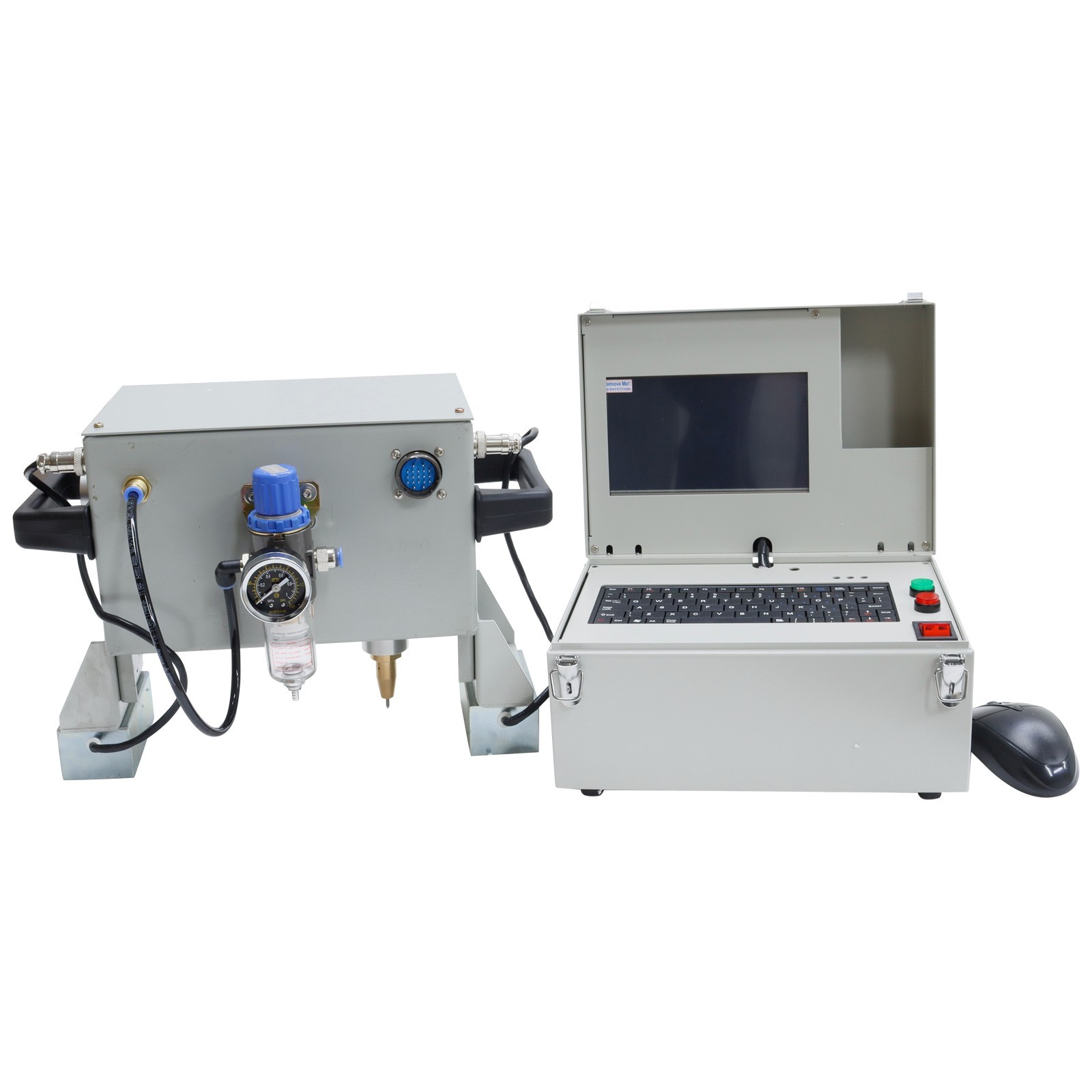 110V Pneumatic Engraver 5.1×1.9in Marking size Metal Marking Engraving Machine