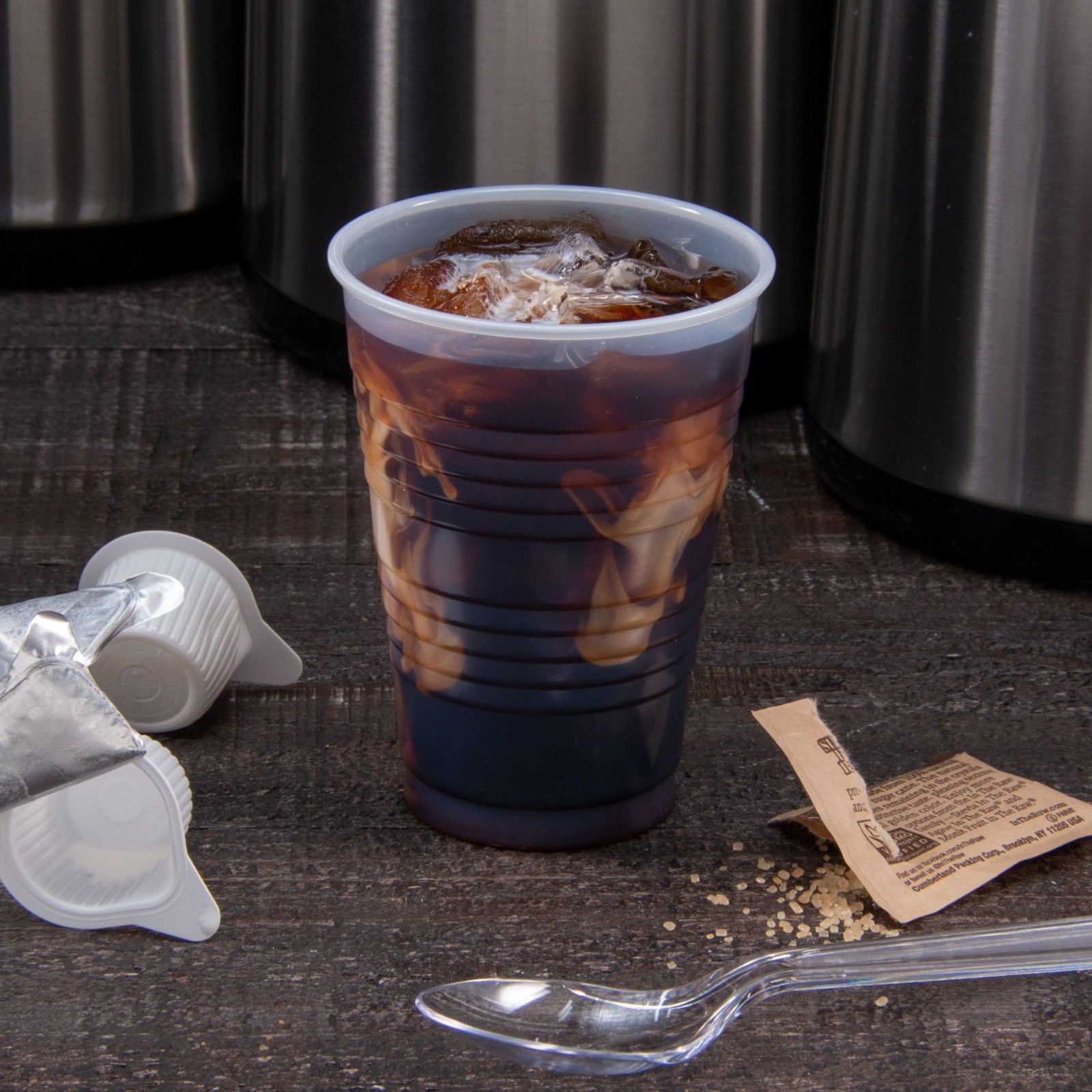 Dart Y7 Conex Galaxy 7 oz Translucent Polystyrene Cold Drink Cups 2,500/Case