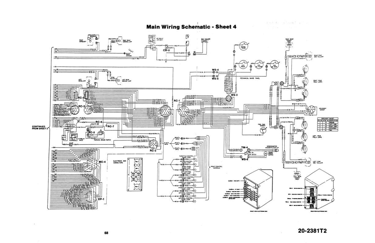 Case IH 1000,9110,9130,9150,9170,9180,9190 Cougar Tractor Service Manual 8-92722