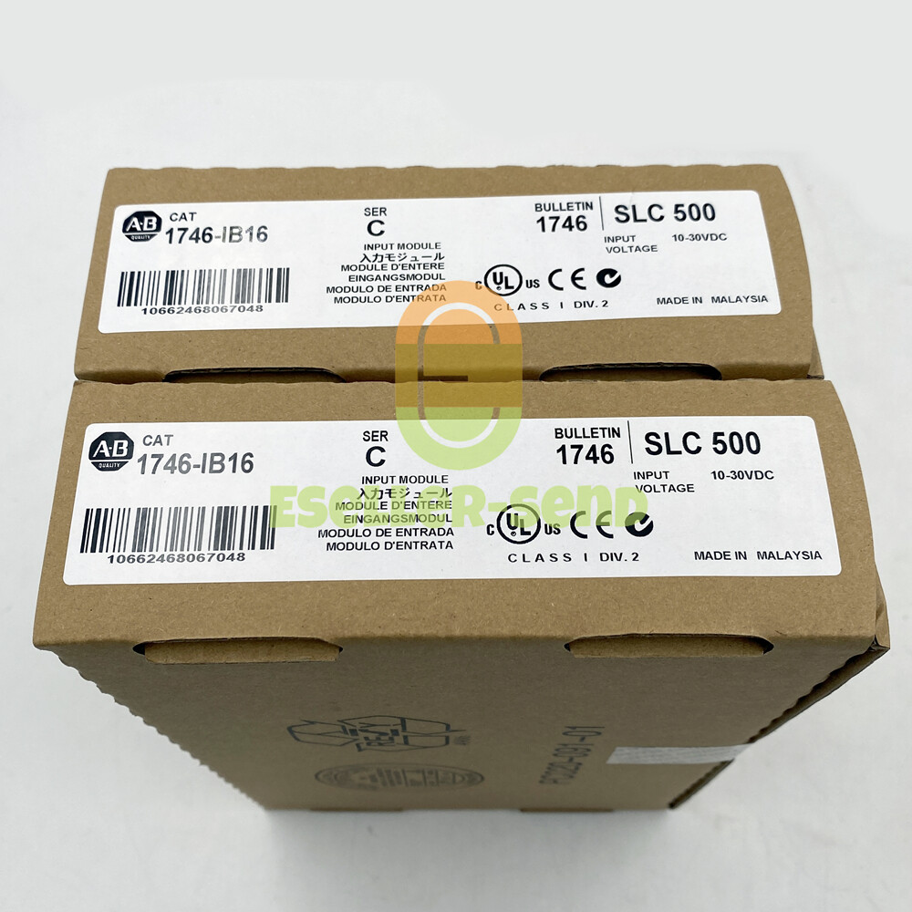 New Factory Sealed 1746-IB16 AB SER C SLC 500 Digital Input Module PLC 1746IB16