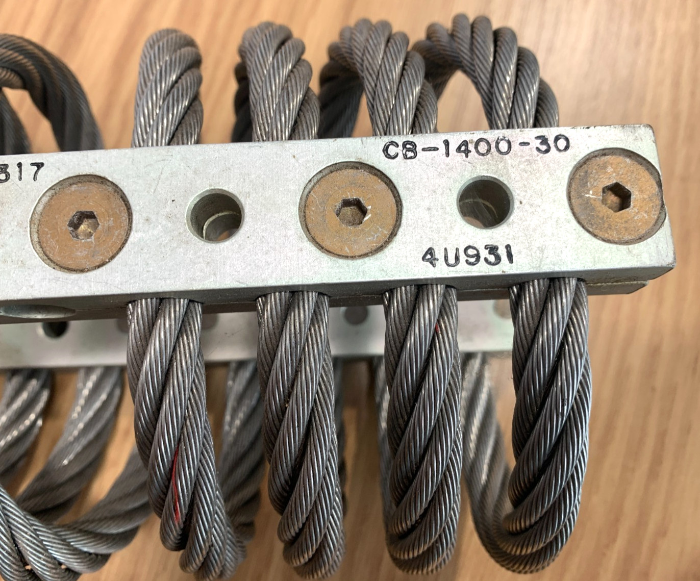 Aeroflex Intl 8 1/2″ Machine Shock Mount #9317 New SURPLUS