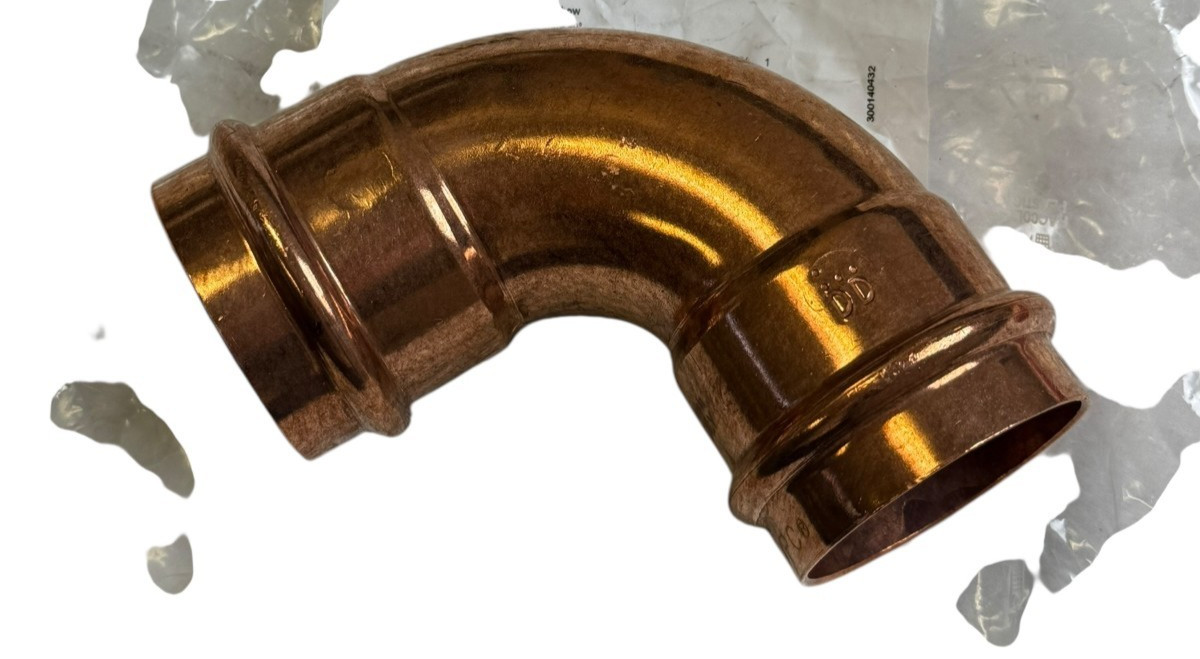 FNW FNW5V1276K 2in Copper Press 90° Elbow Plumbing Fitting P x P