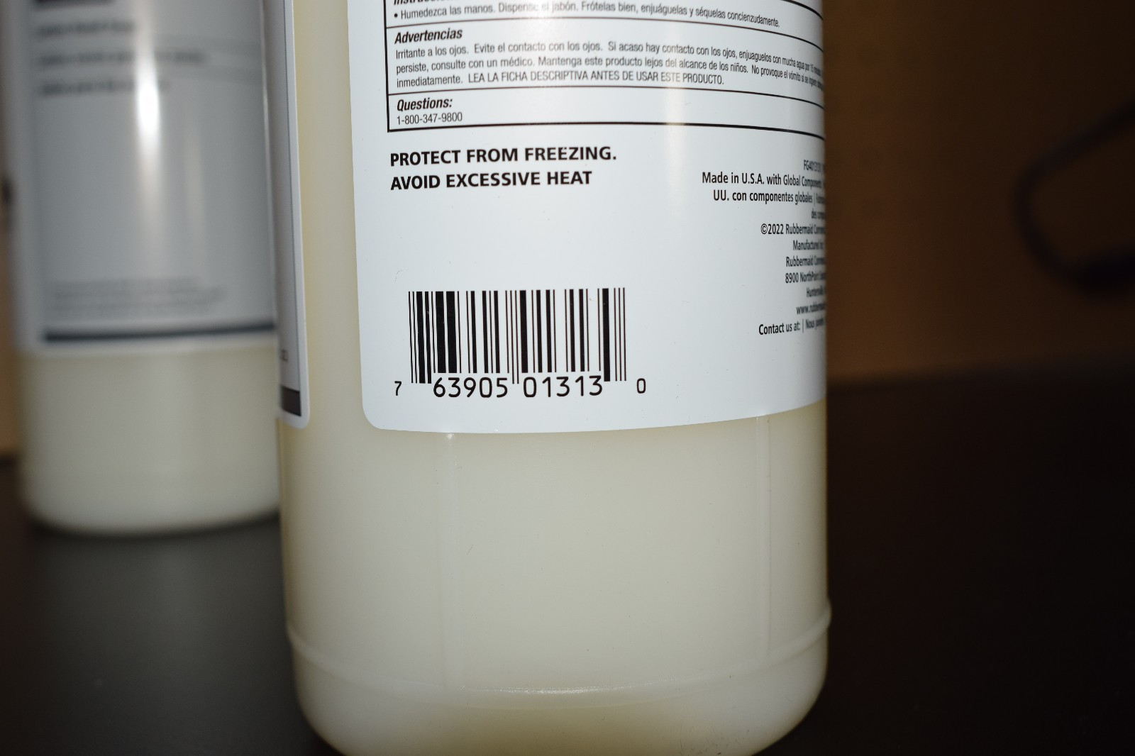 Case/4 800ml Lotion Hand Soap, FG4013131, Rubbermaid