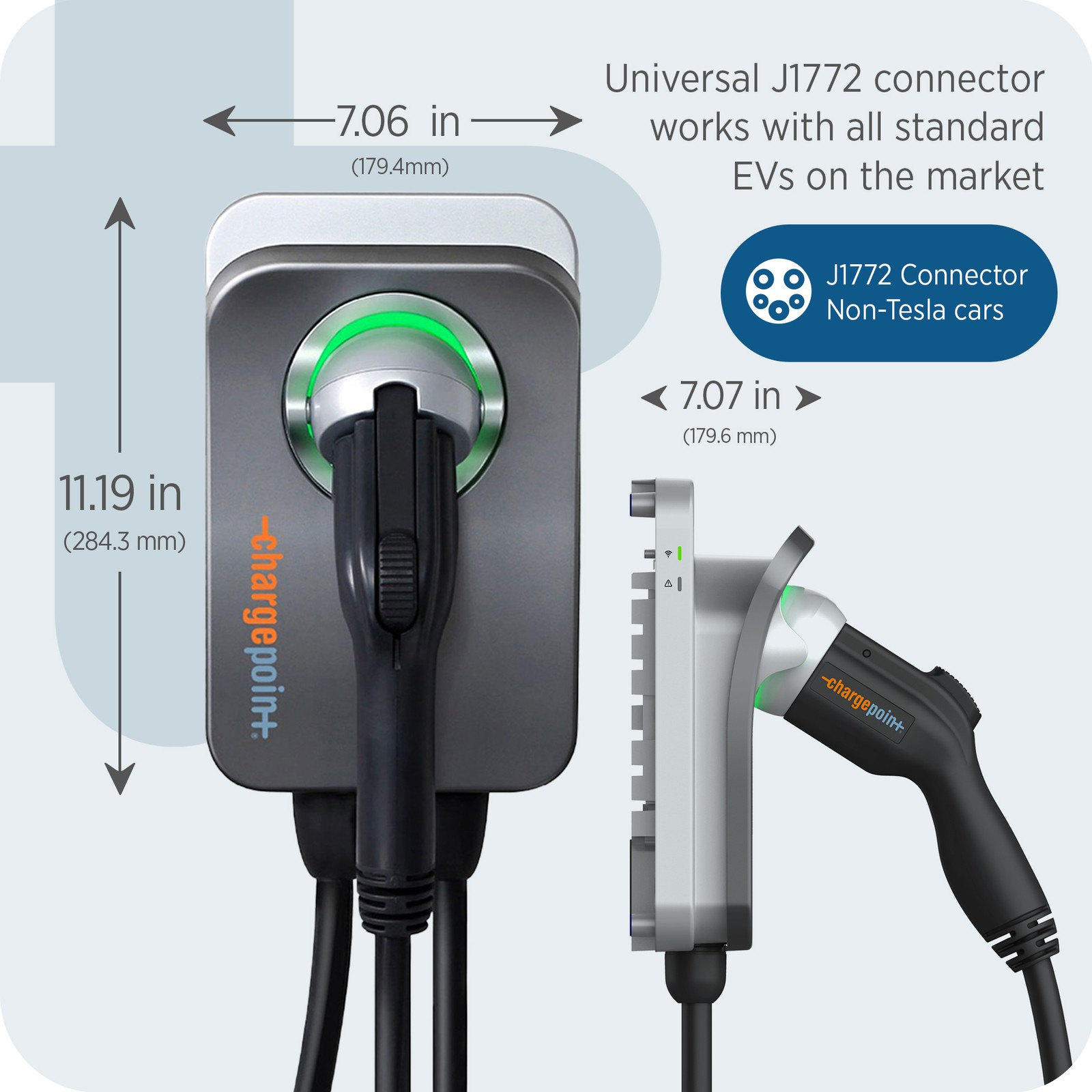 ChargePoint Home Flex lvl2 WiFi NEMA14-50 Plug Electric Vehicle EV Charger(Used)