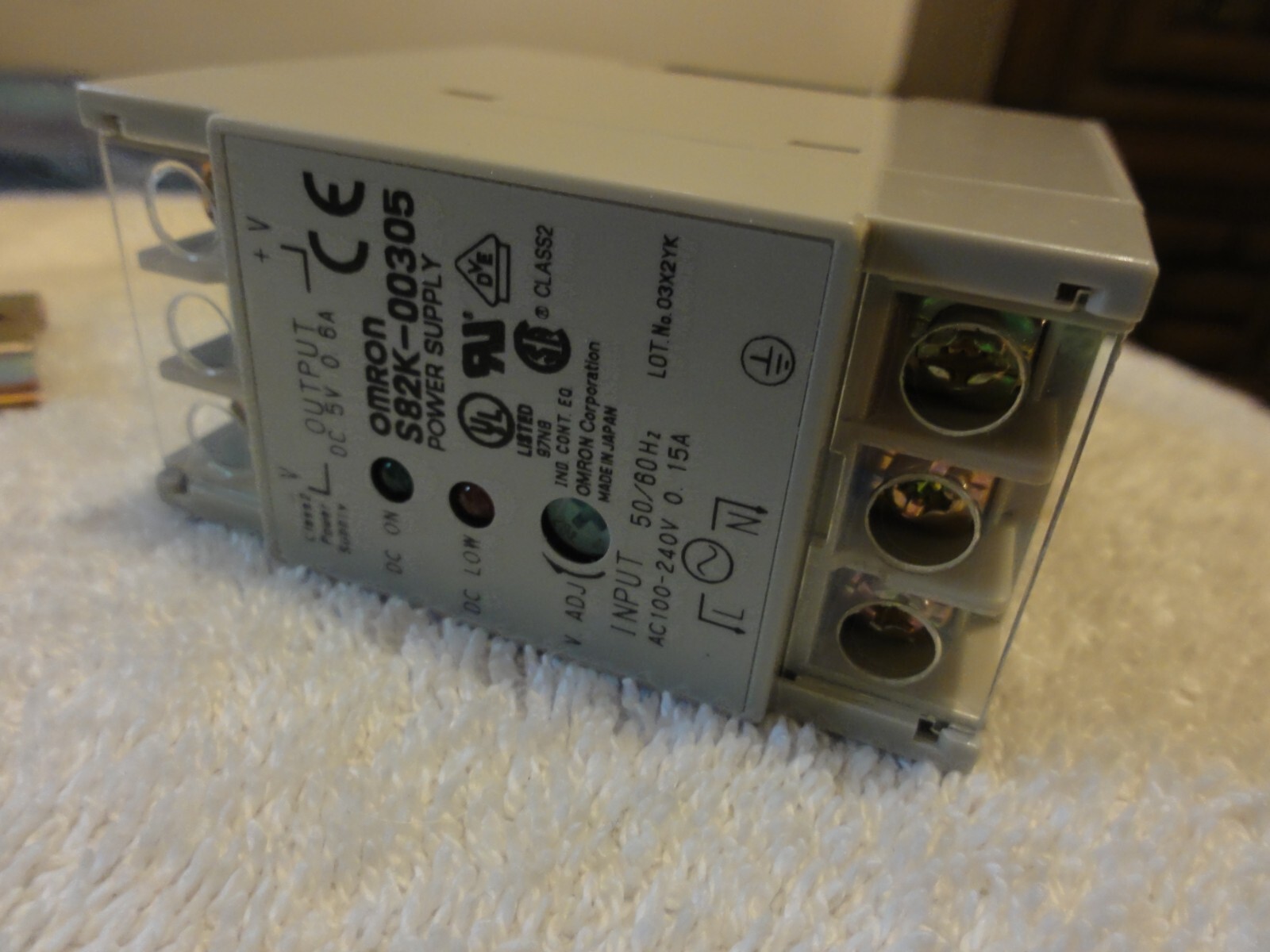 Omron Power Supply S82K-00305 BRAND NEW in BOX