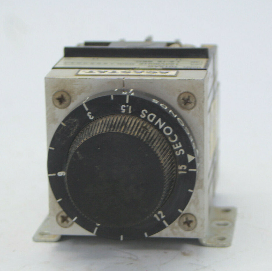 Agastat 7012AC Timing Delay Relay 120V 1.5-15 Seconds Used