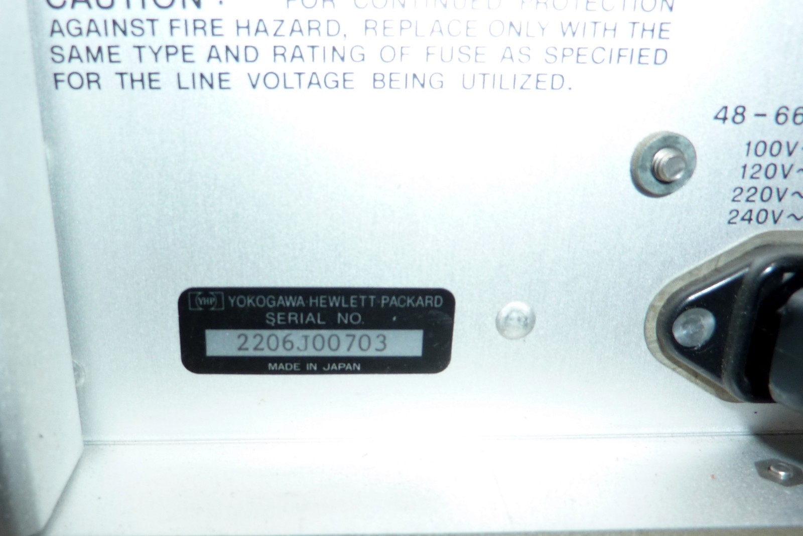 HP Hewlett Packard 4193A Vector Impedance Meter AS-IS Parts Only!