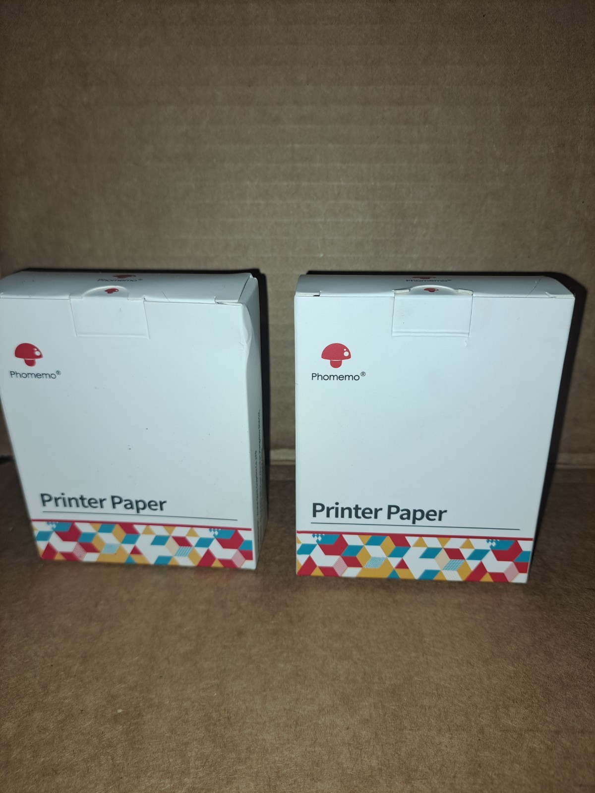 Phomemo Printer Thermal Paper Set Non Adhesive 110mm 6.5m 6 Rolls Total