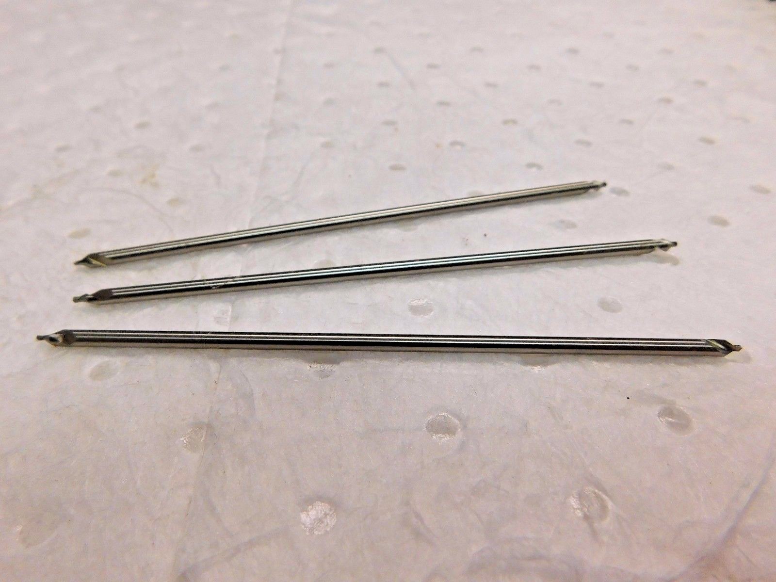 SPI Combined Drill & Countersink 1/8" Body Dia x 5" OAL HSS Qty. 3