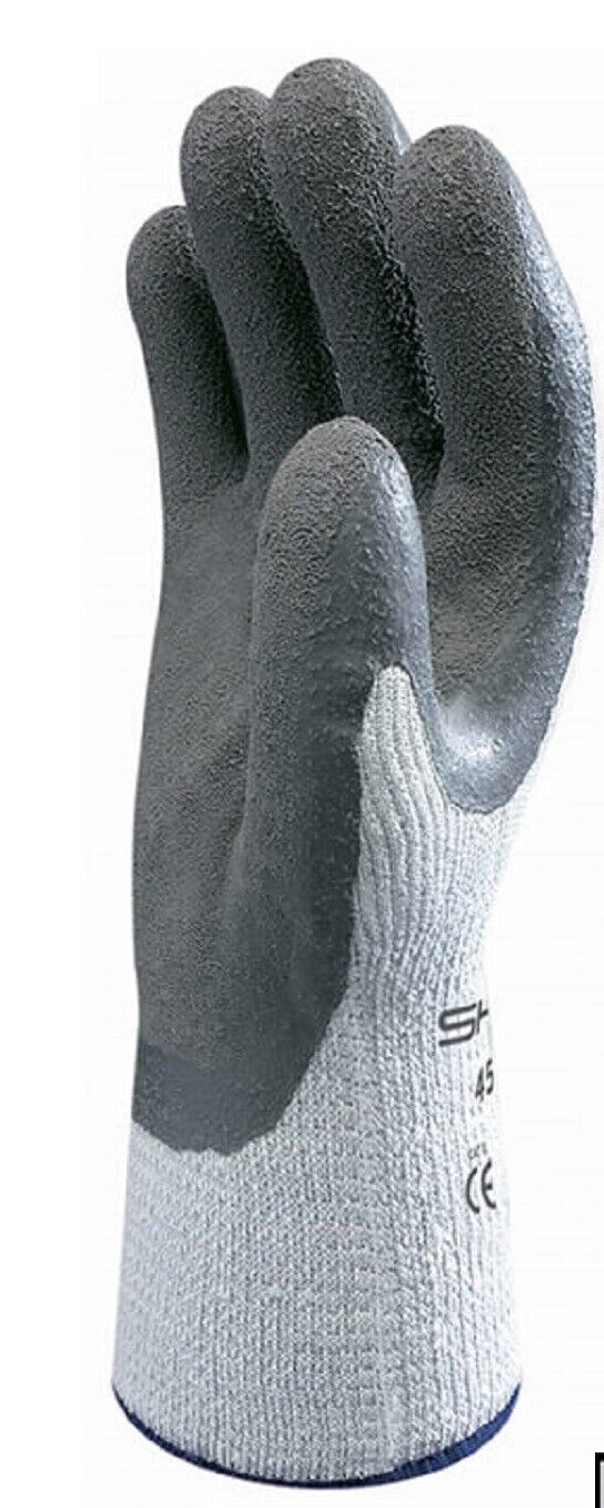 Showa 451 Therma Insulated Cold Weather Palm Coated Winter Work Gloves S-XL 1 PR
