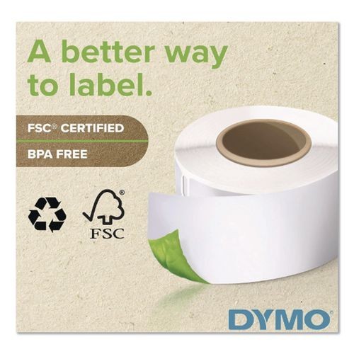 DYMO LabelWriter Shipping Labels, 2.31″ x 4″, White, 250 Labels/Roll