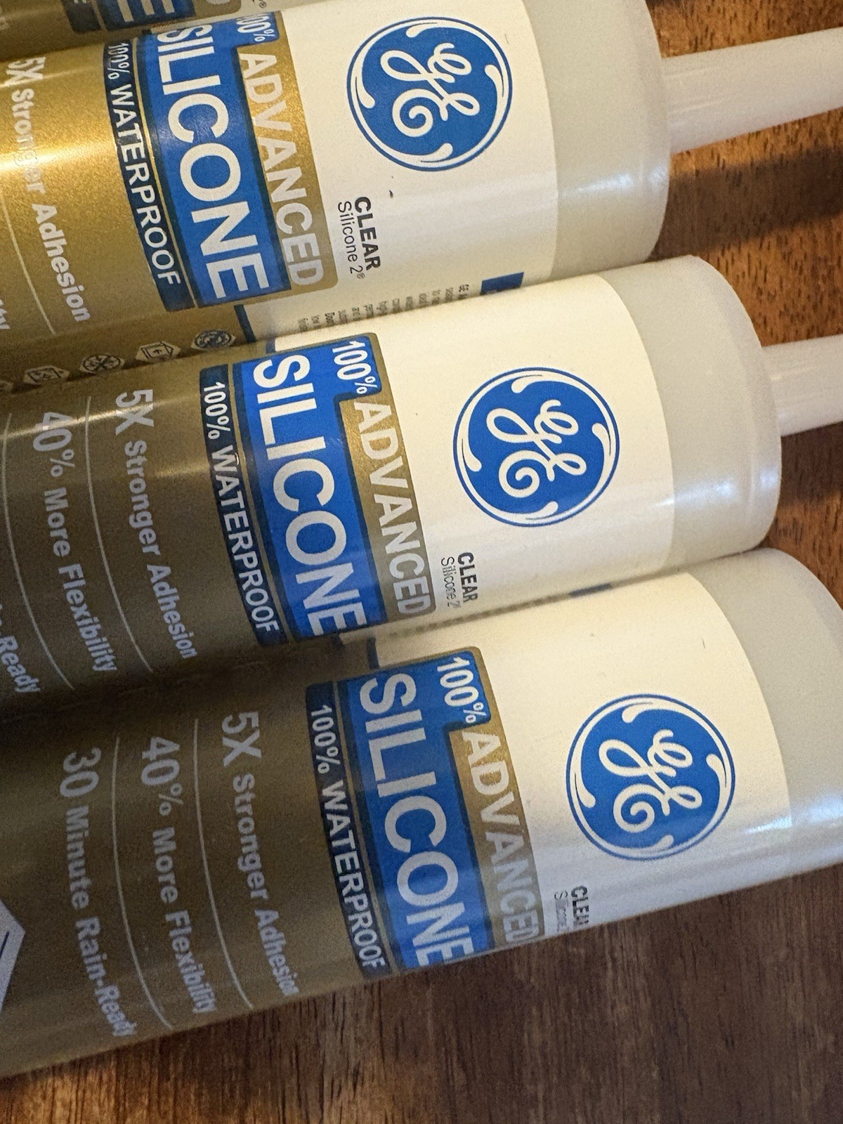 Ge Advanced Silicone 5 Pack Lot