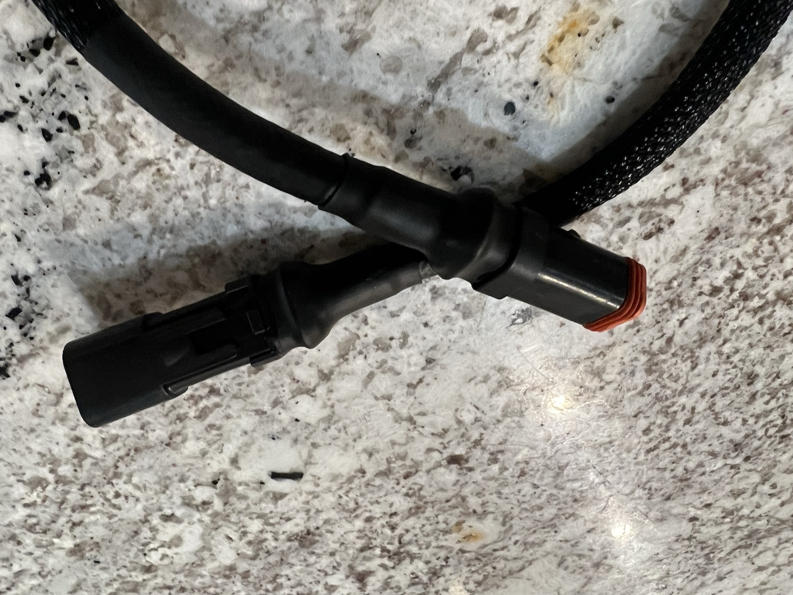 4 Pin DT Deutsch 2ft Extension cale 16 AWG , Tin coated (DT06-4s to DT04-4p)