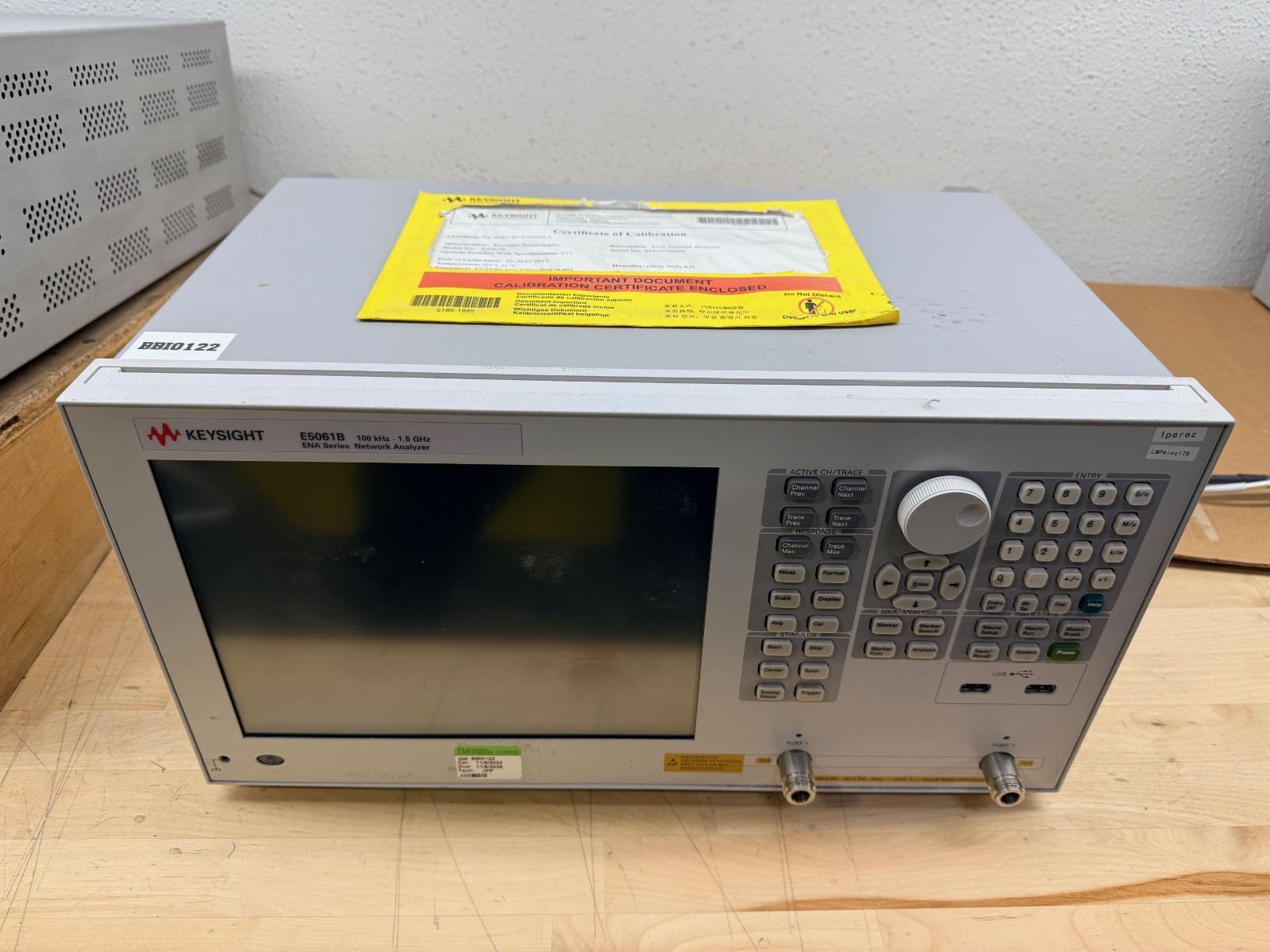 Keysight E5061B ENA Vector Network Analyzer